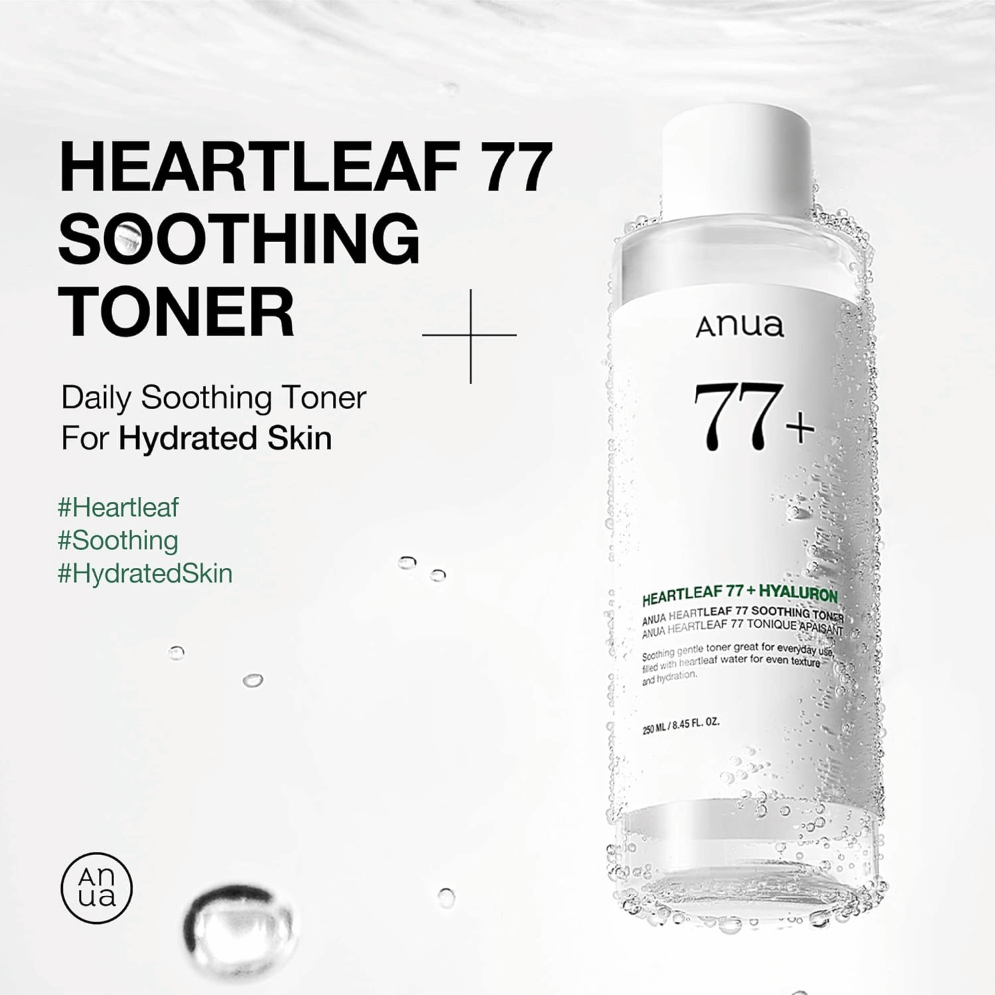 Anua Heartleaf 77% Soothing Toner 250ml