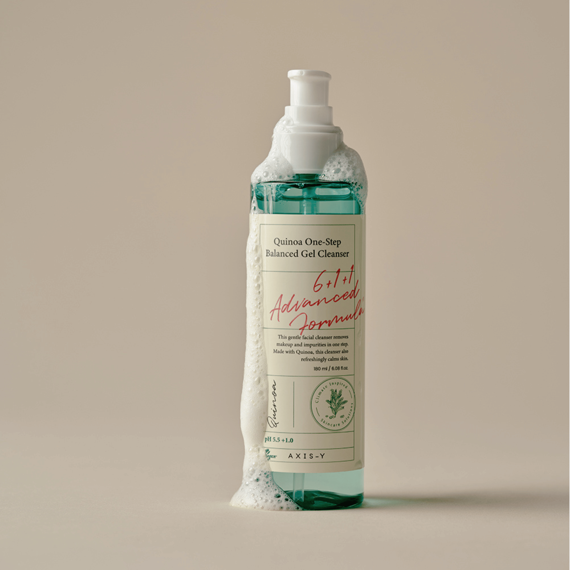 Axis-Y Quinoa One-Step Balanced Gel Cleanser 180ml