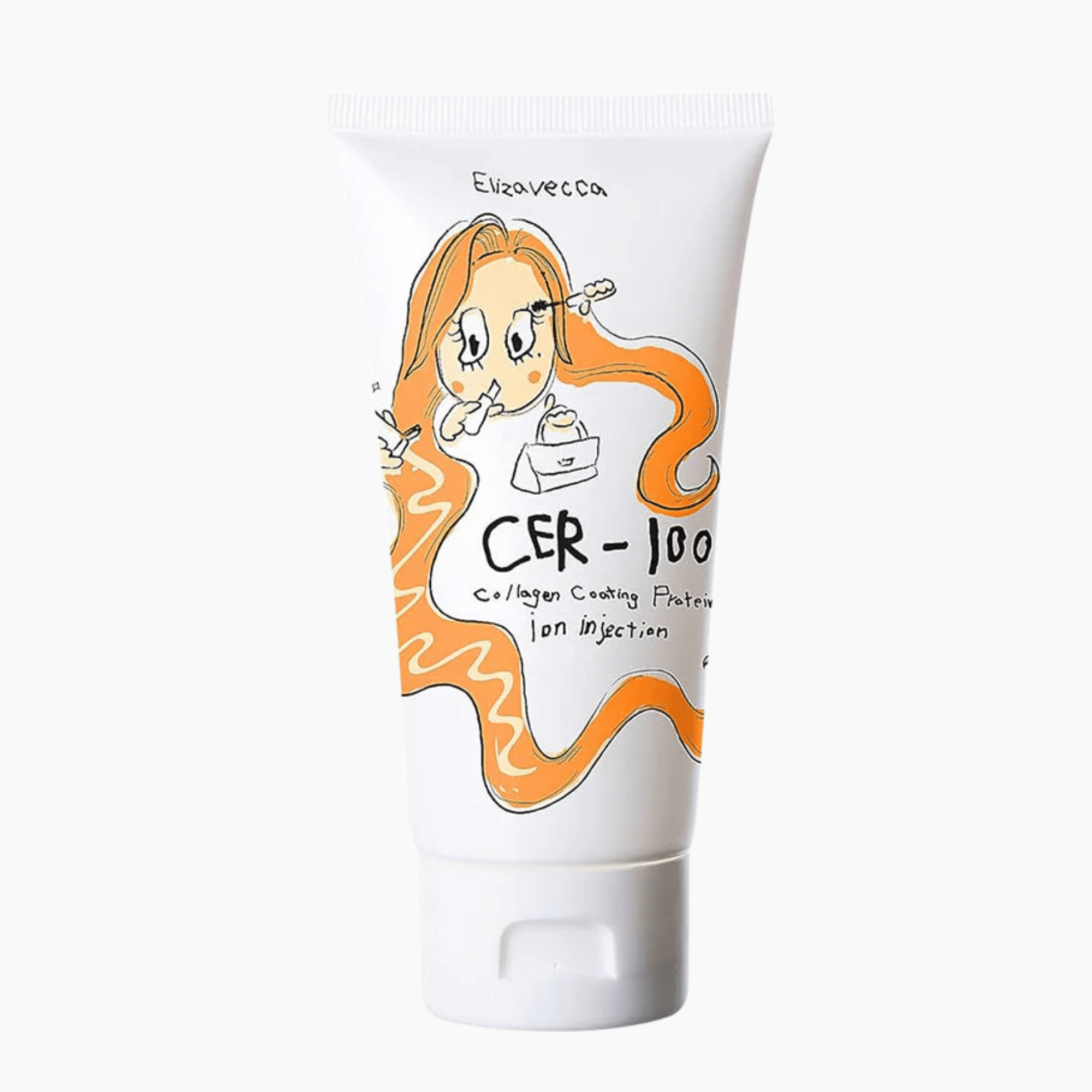 Elizavecca CER-100 Collagen Coating Protein Ion Injection 50ml - cosmadic