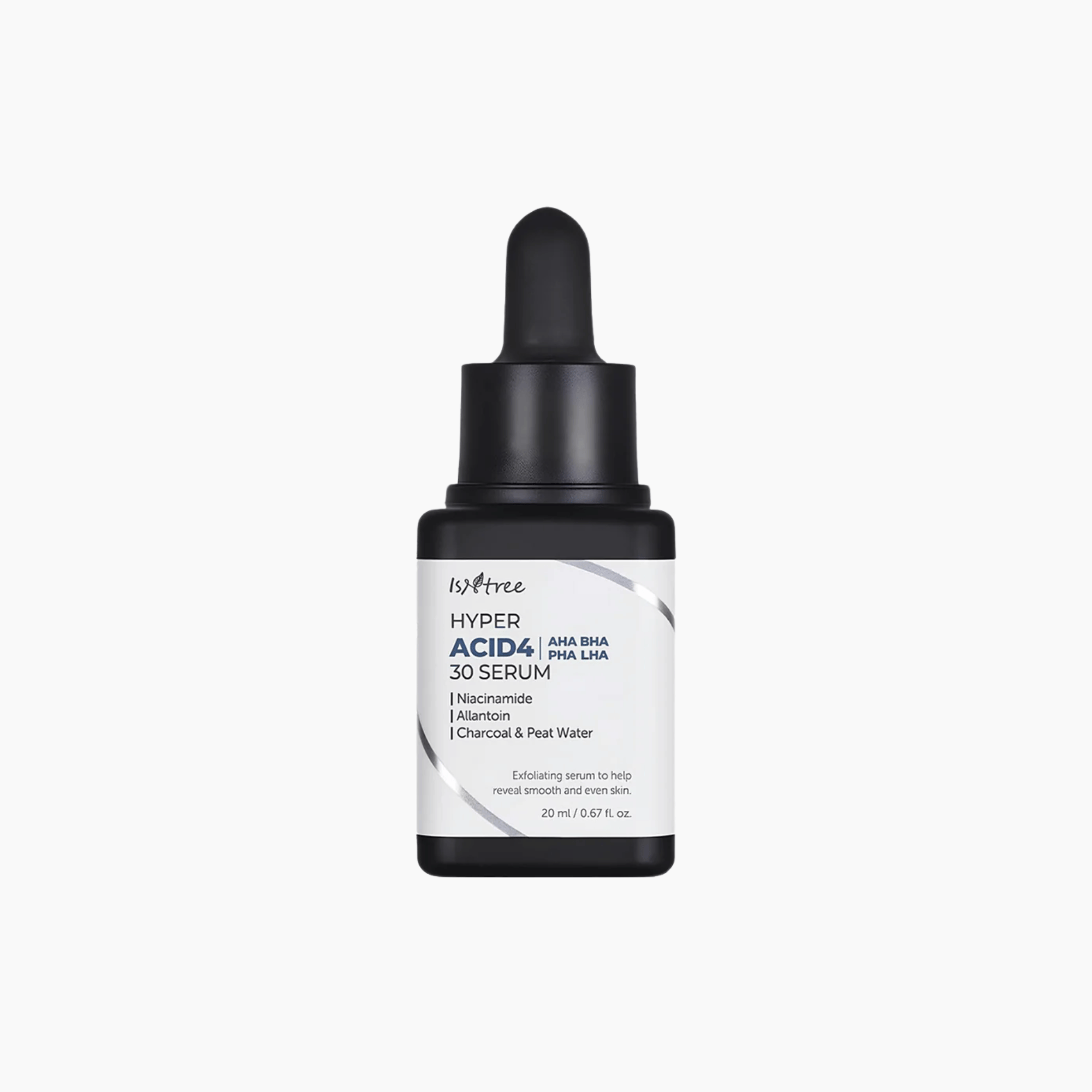 Isntree Hyper Acid4 AHA BHA PHA LHA 30 Serum 20ml - cosmadic