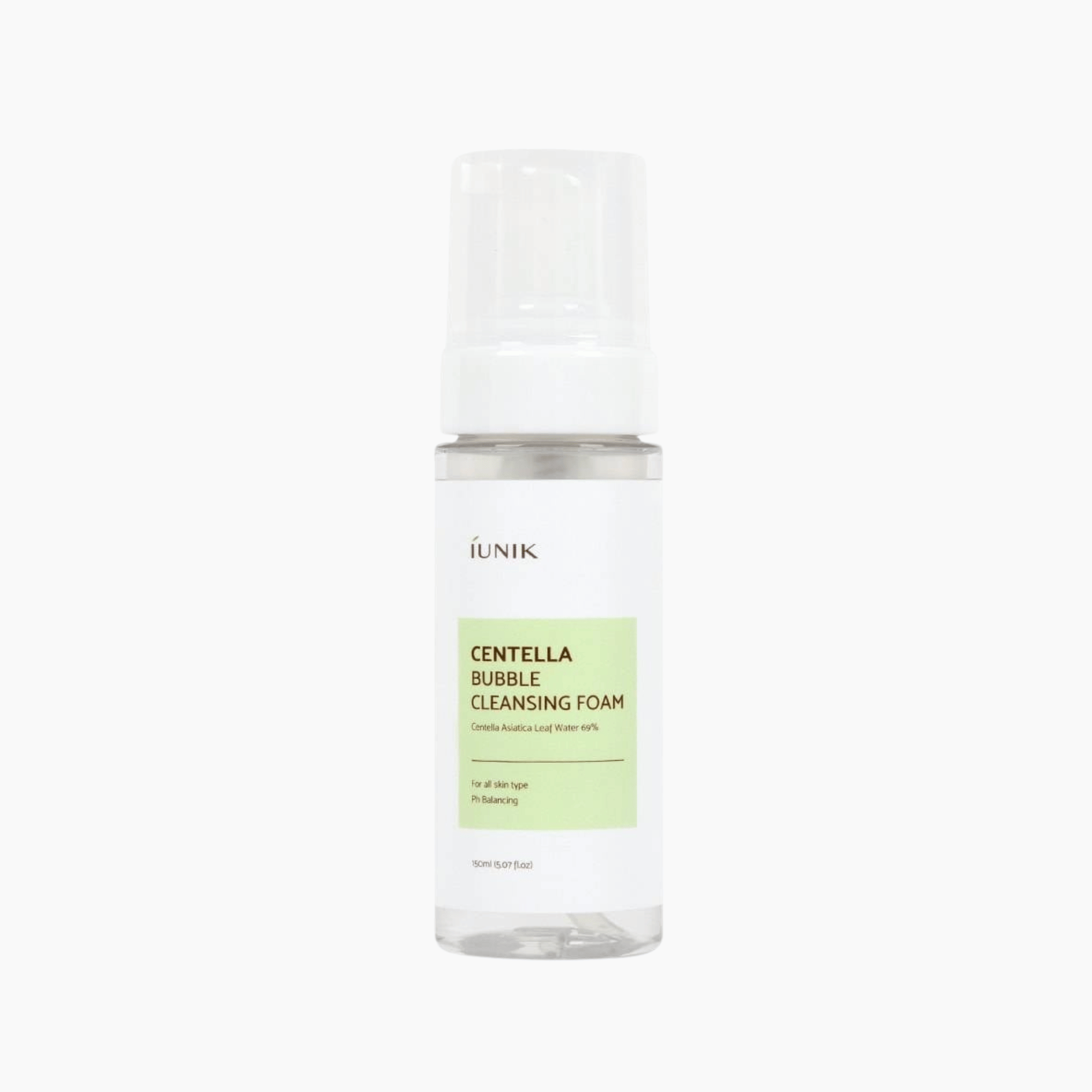iUNIK Centella Bubble Cleansing Foam 150ml - cosmadic