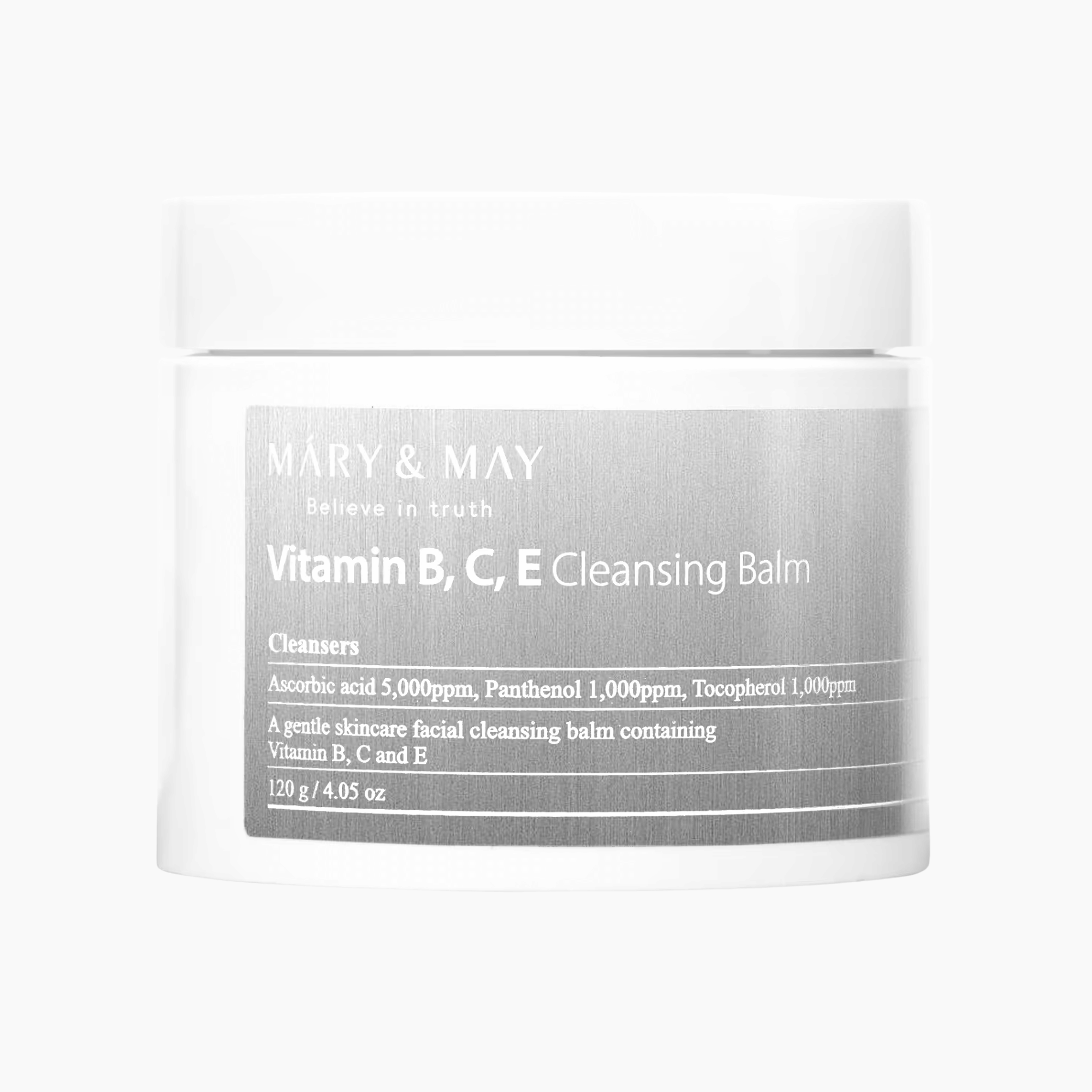 MARY & MAY Vitamine B,C,E Cleansing Balm 120g - cosmadic