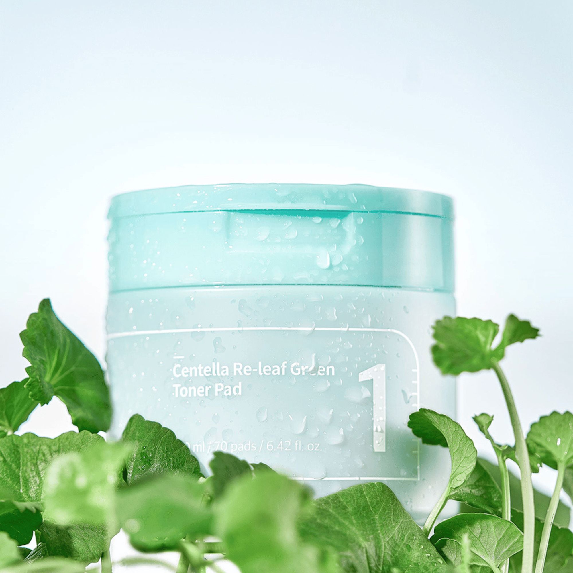 Numbuzin No.1 Centella Re-leaf Green Toner Pad 70Stk - cosmadic