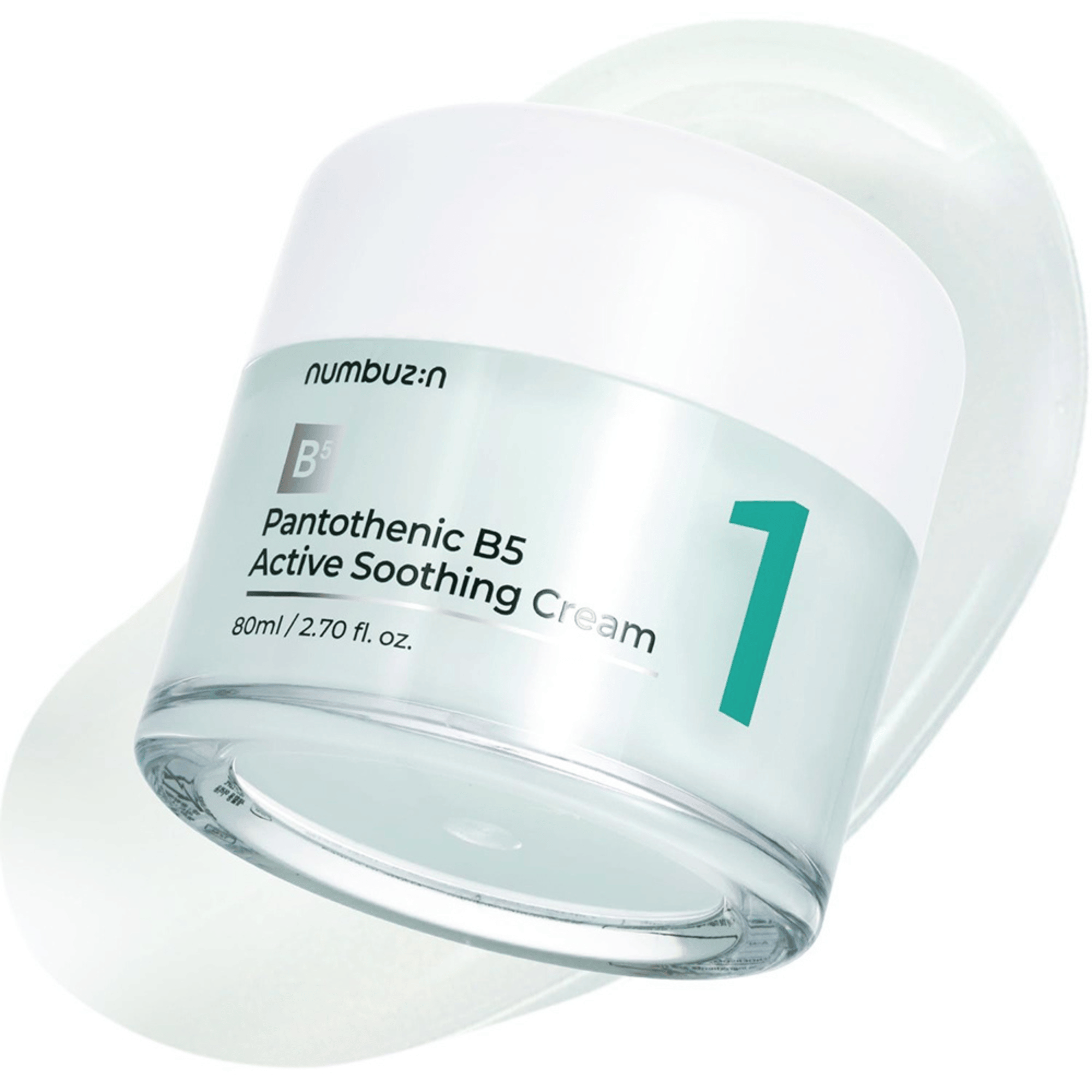 Numbuzin No.1 Pantothenic B5 Active Soothing Cream 80ml - cosmadic