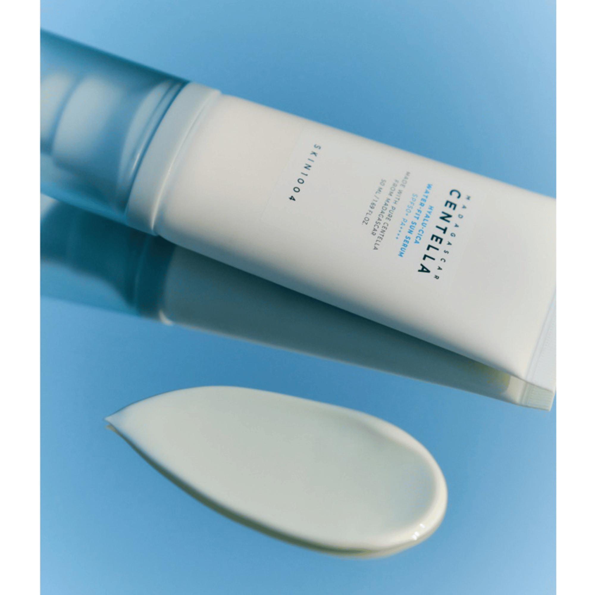 Skin1004 Madagascar Centella Hyalu Cica Water Fit Sun Serum 50ml - cosmadic