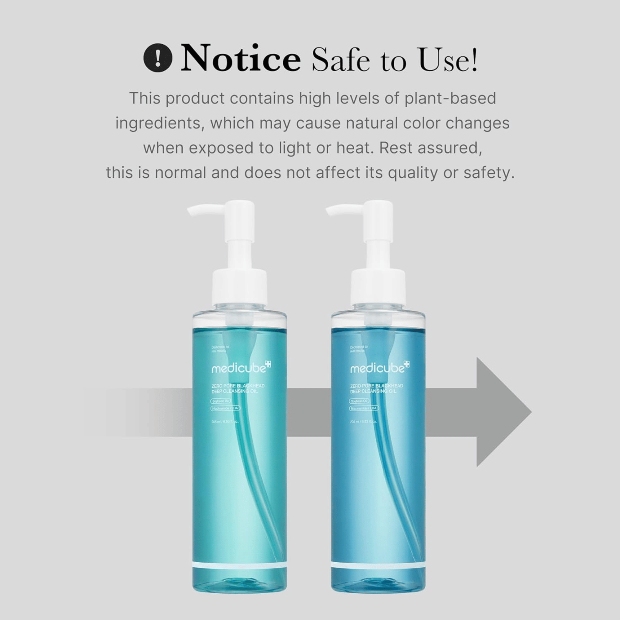 Medicube Zero Pore Blackhead Deep Cleansing Oil 205ml - cosmadic