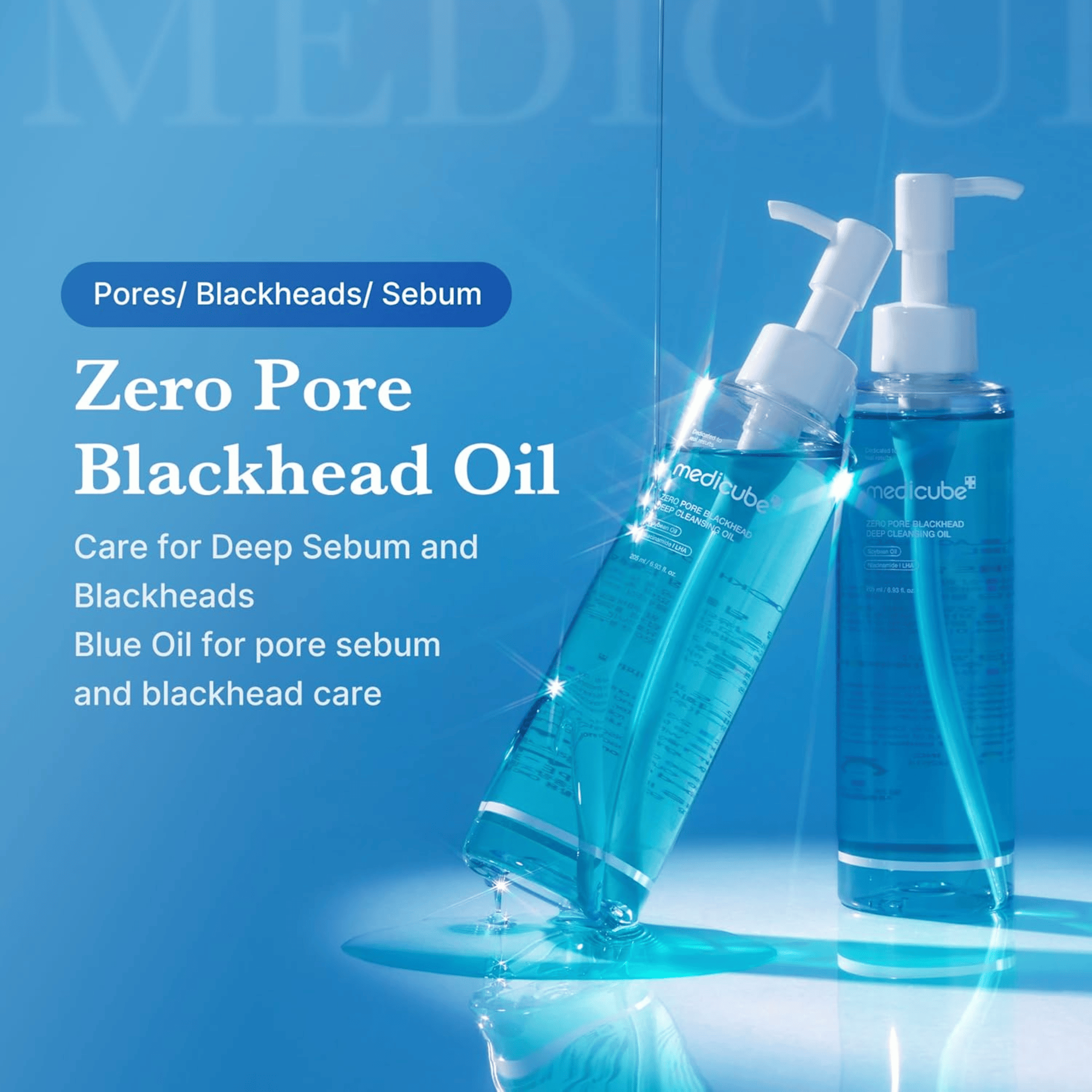 Medicube Zero Pore Blackhead Deep Cleansing Oil 205ml - cosmadic