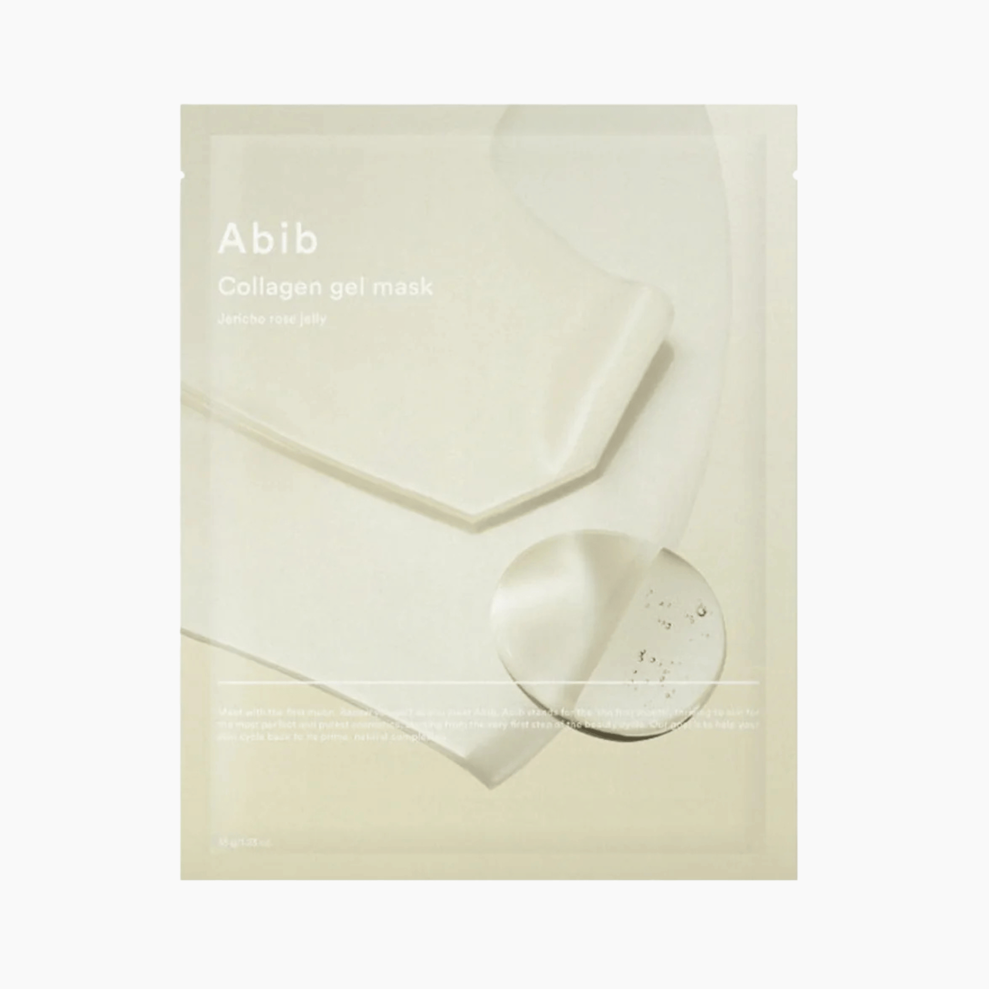 Abib Collagen Gel Mask Jericho Rose – nährende Gelmaske für Elastizität und Pflege trockener oder sensibler Haut