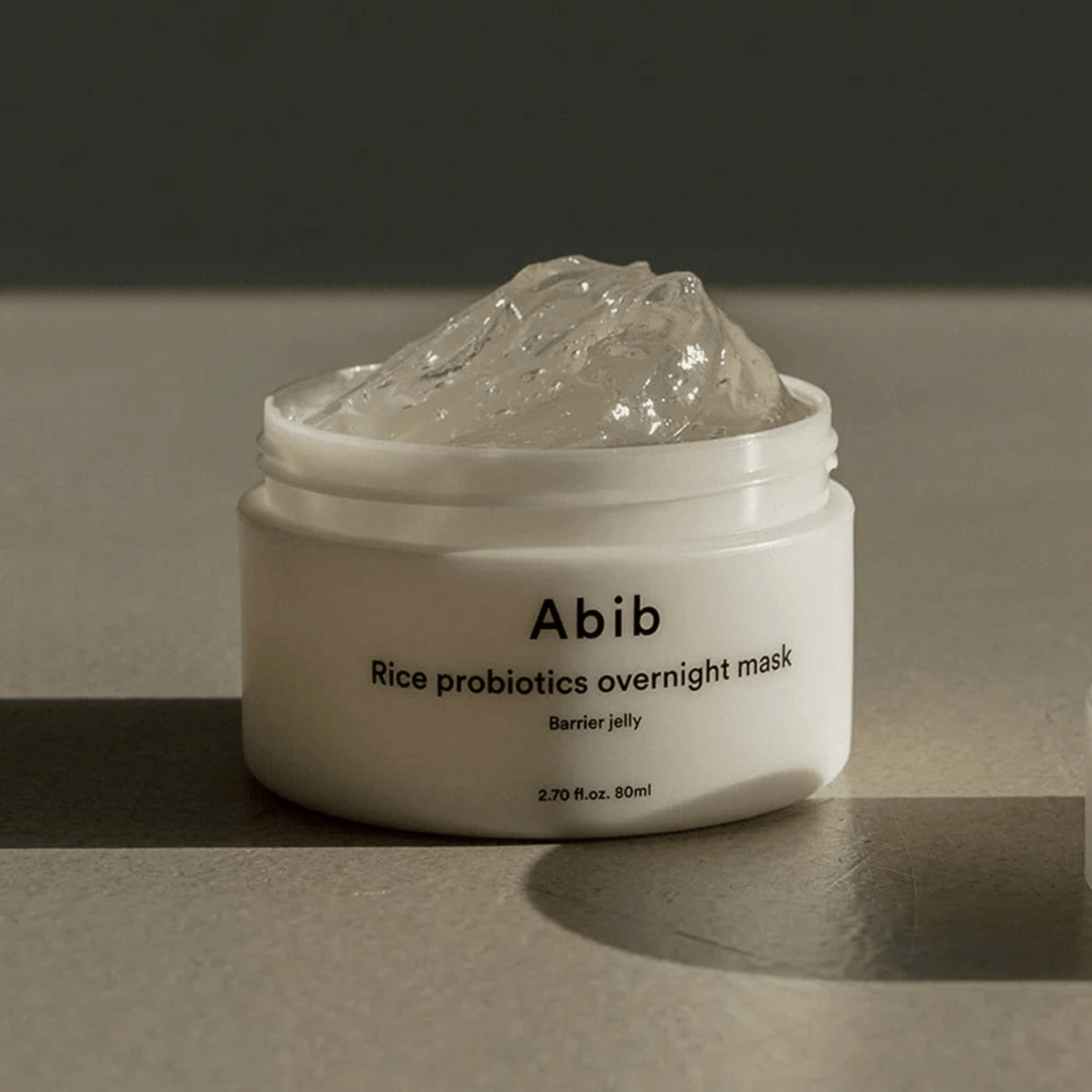 Abib Rice Probiotics Overnight Mask Barrier Jelly 80ml - cosmadic