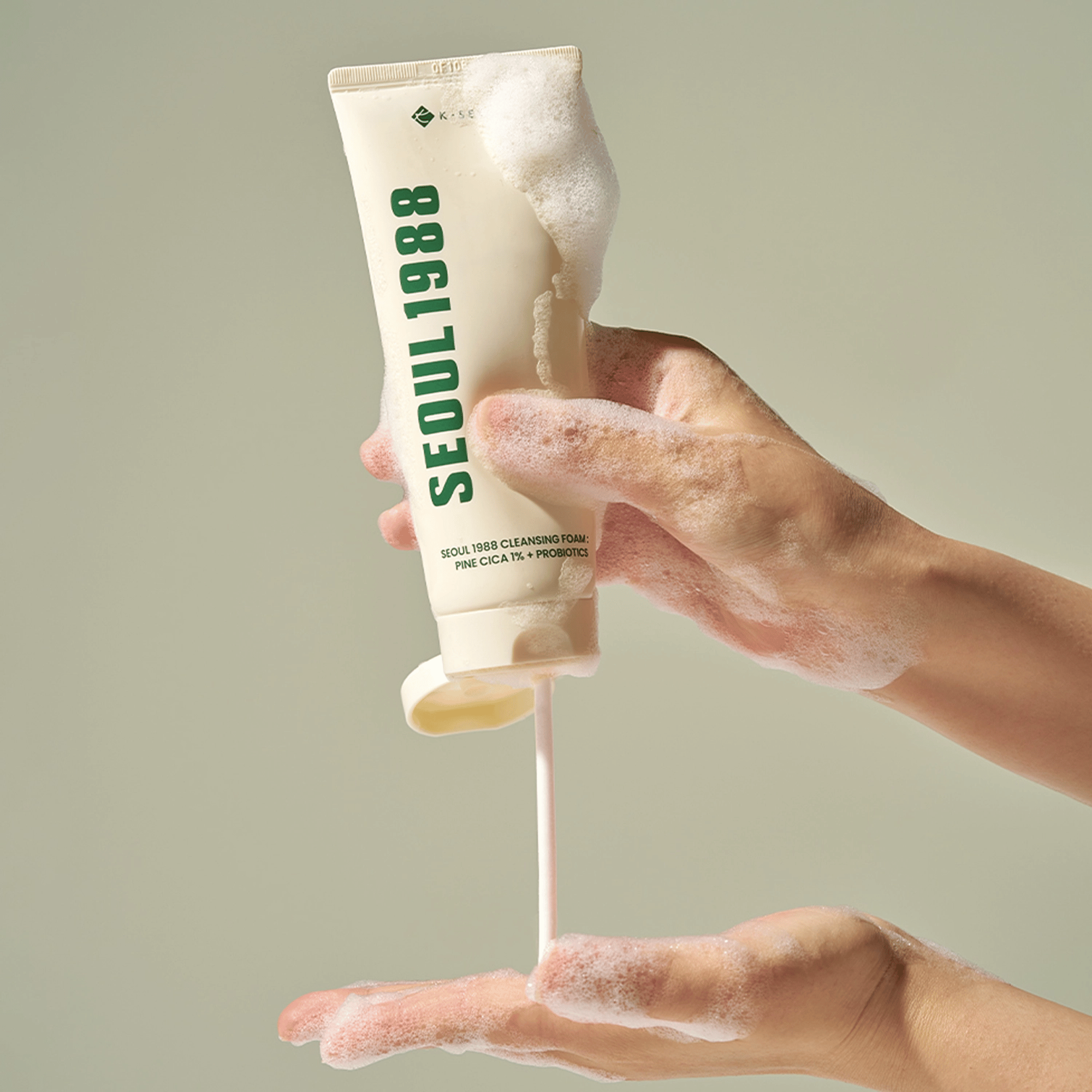 K-Secret SEOUL 1988 Cleansing Foam Pine Cica 1% + Probiotics 150ml