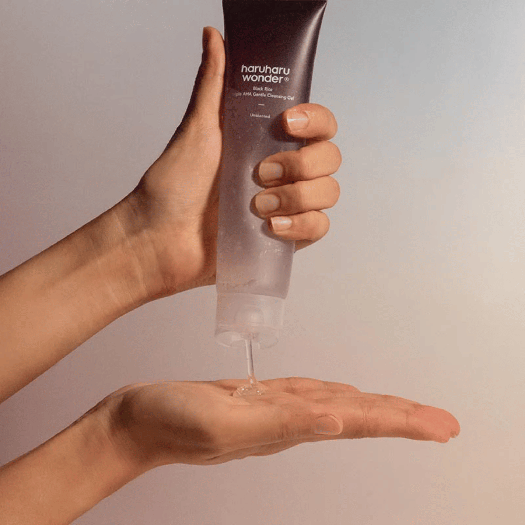 HaruHaru Wonder Black Rice Triple AHA Gentle Cleansing Gel 100ml