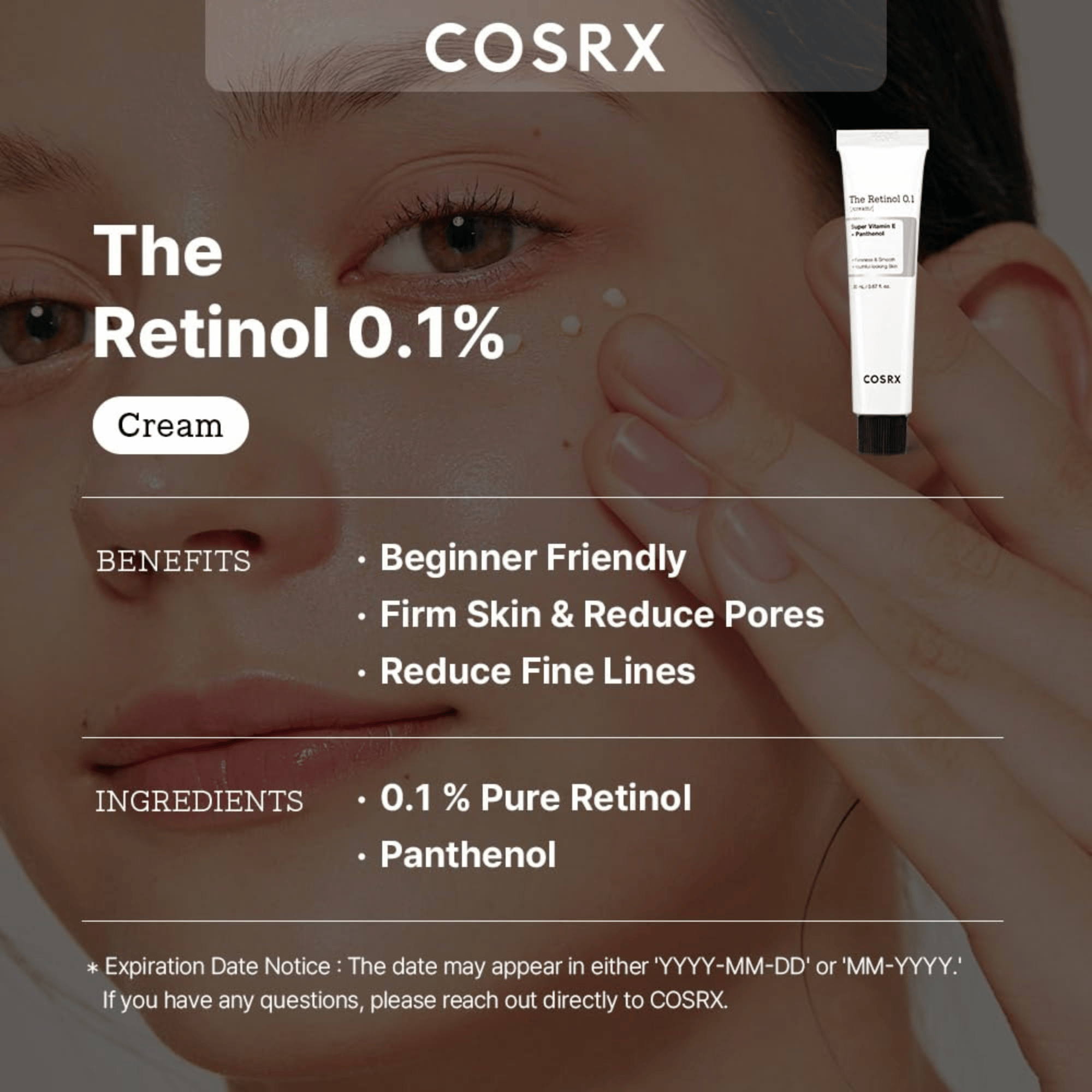 COSRX The Retinol 0.1 Cream 20ml