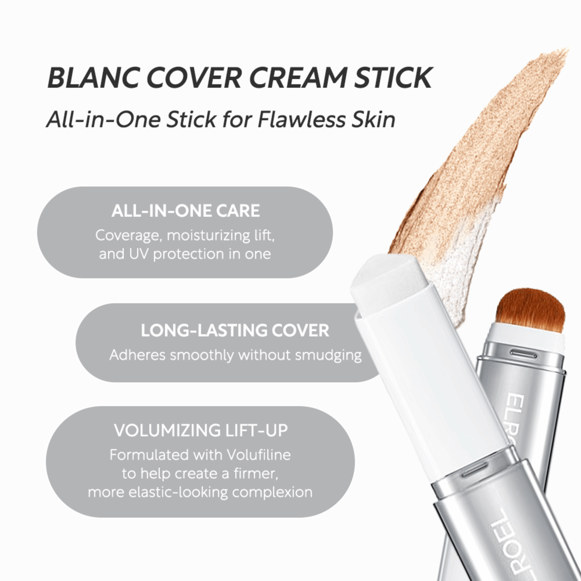 ELROEL Blanc Cover Cream Stick Medium