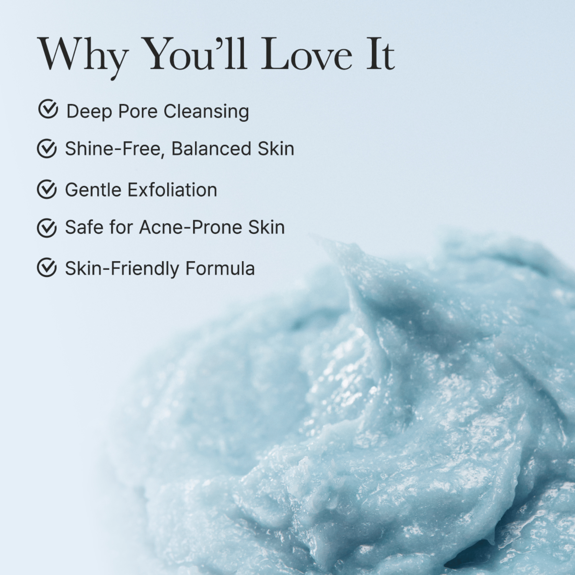 Arencia Fresh Blue Hyssop Rice Mochi Cleanser - cosmadic
