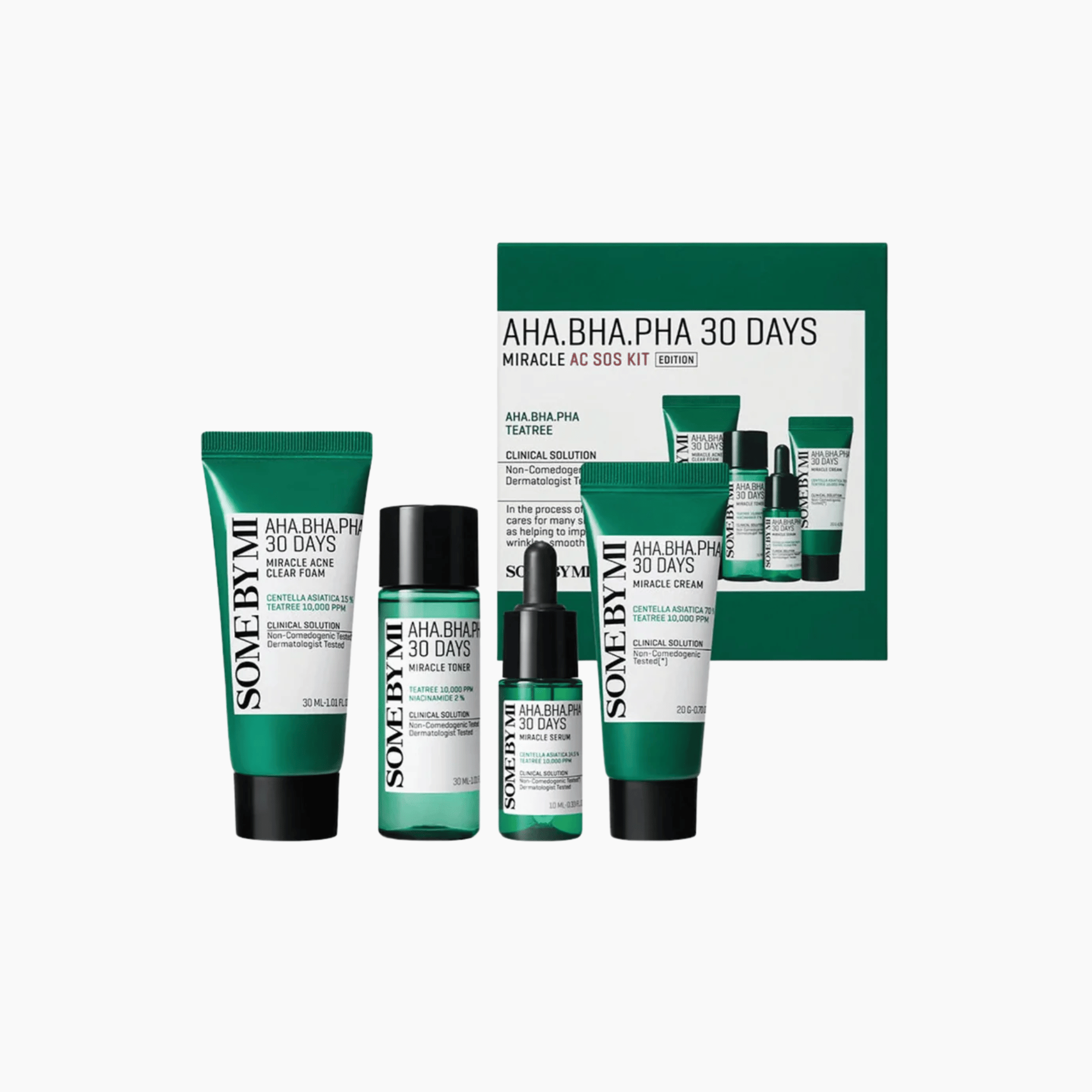 SOME BY MI AHA BHA PHA 30 Days Miracle AC SOS Kit - cosmadic