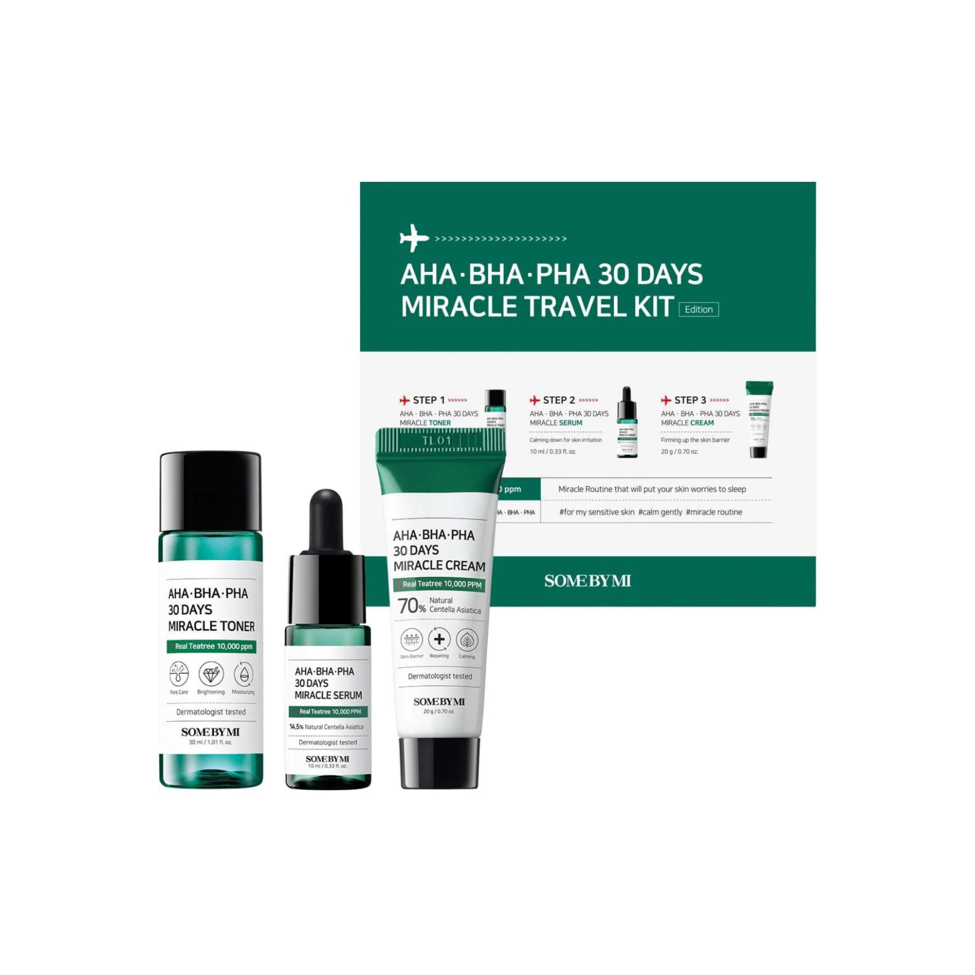 SOME BY MI AHA-BHA Miracle Travel Kit 3Stk - cosmadic