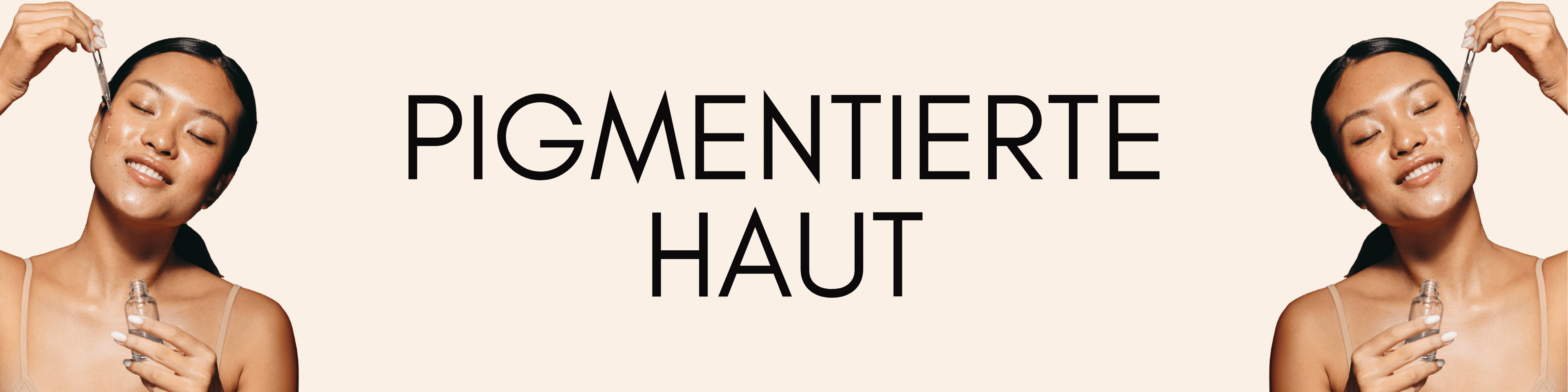 Pigmentierte Haut Banner