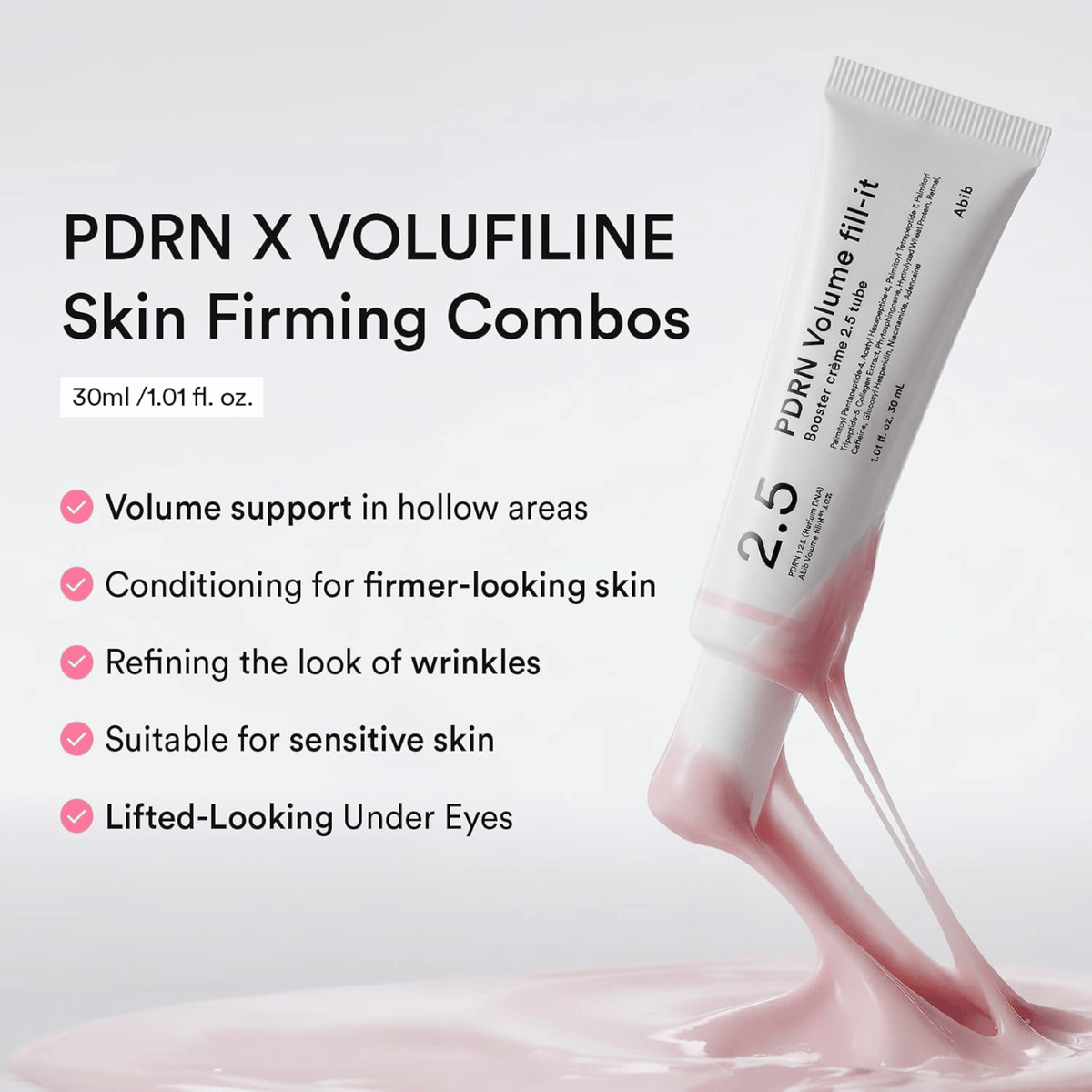 Abib PDRN Volume fill-it Booster Cream 2.5 tube 30ml - cosmadic
