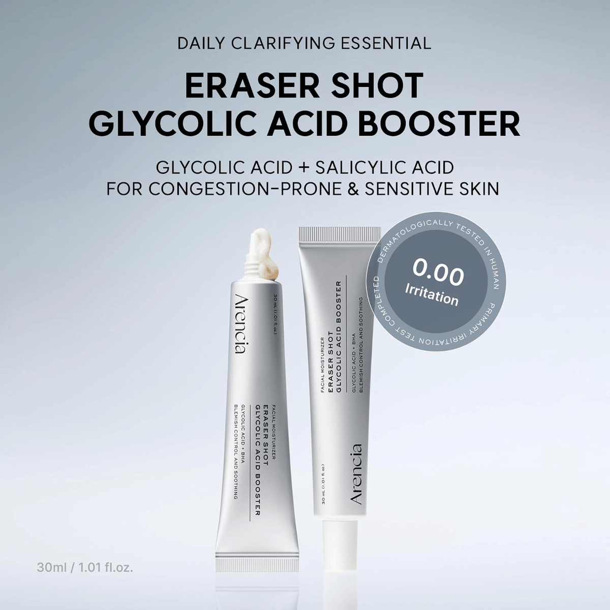 Arencia Eraser Shot Serum Glycolic Acid Booster 30ml
