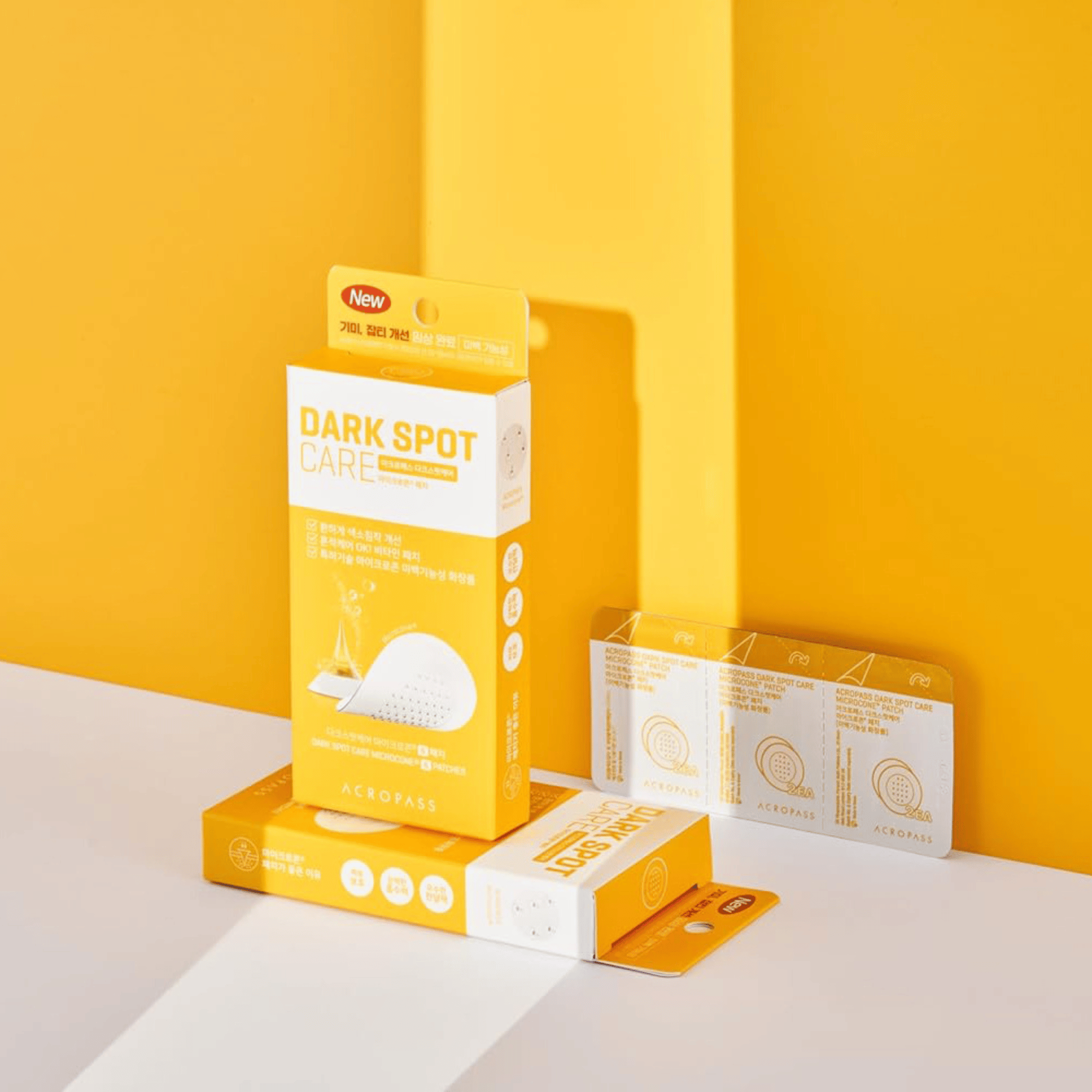 Acropass Dark Spot Care im Set mit Blisterstreifen – funktionelle K-Beauty Pflege gegen Pigmentierung und Hautunreinheiten