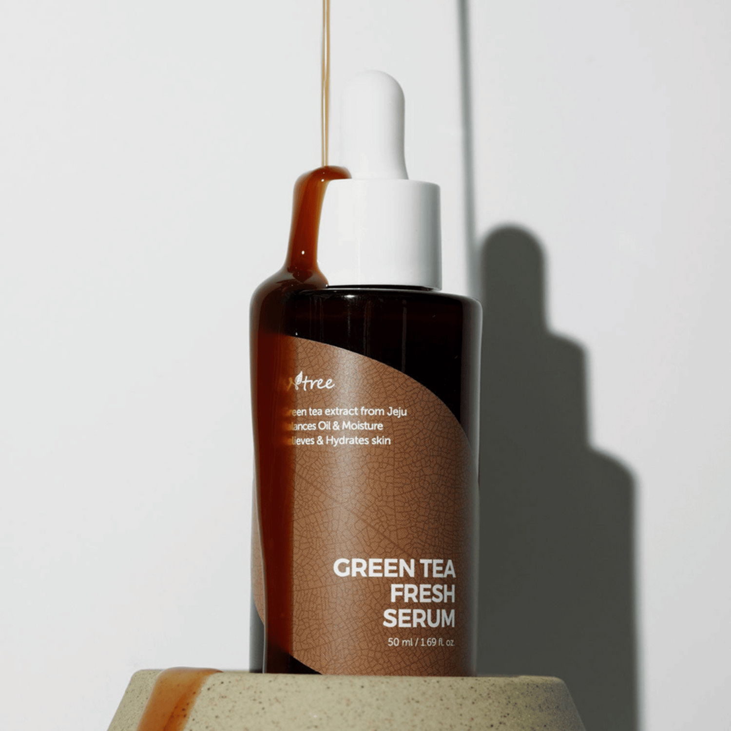 Isntree Green Tea Fresh Serum 50ml - cosmadic
