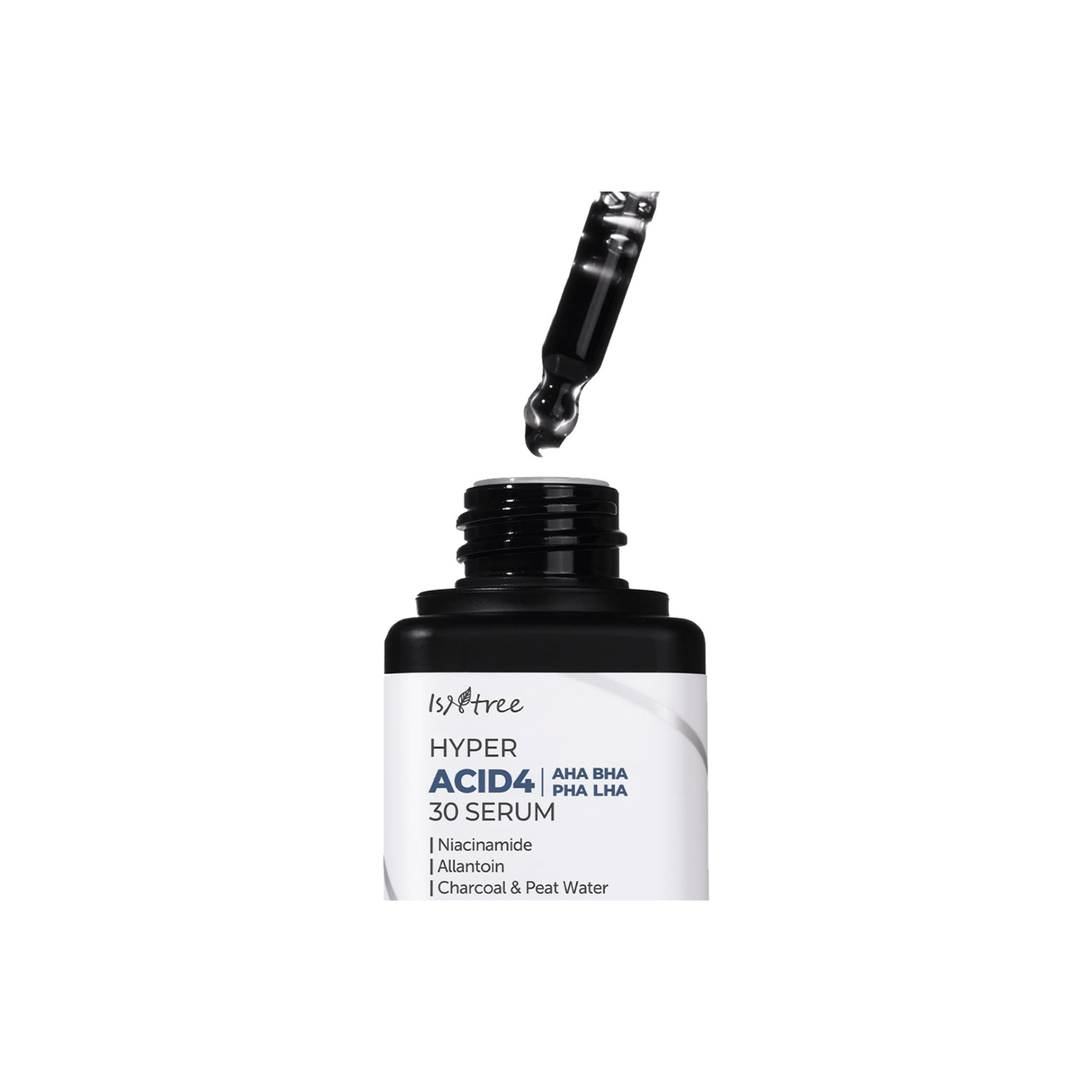 Isntree Hyper Acid4 AHA BHA PHA LHA 30 Serum 20ml - cosmadic