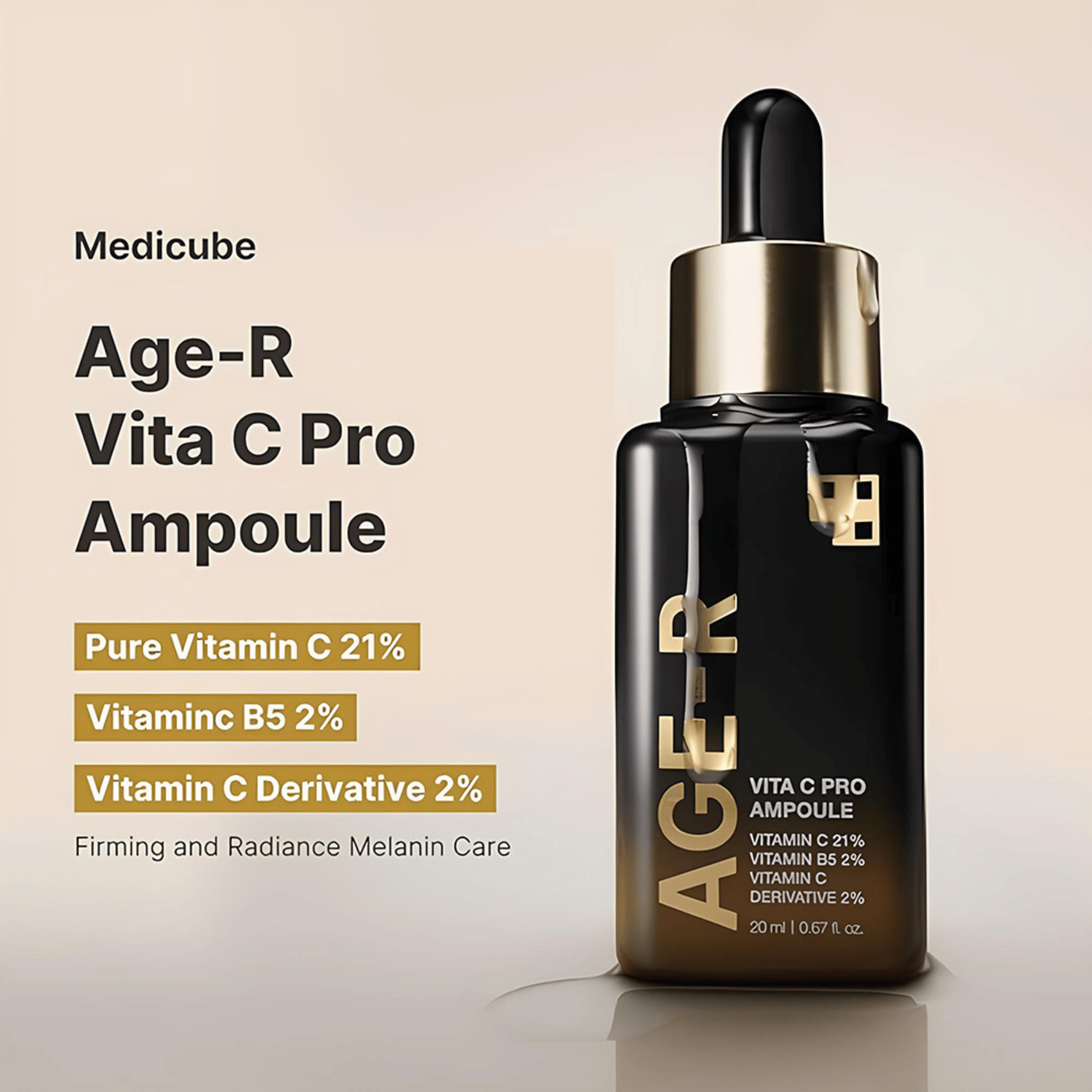 Medicube AGE-R Vita C Pro Ampoule 20ml - cosmadic
