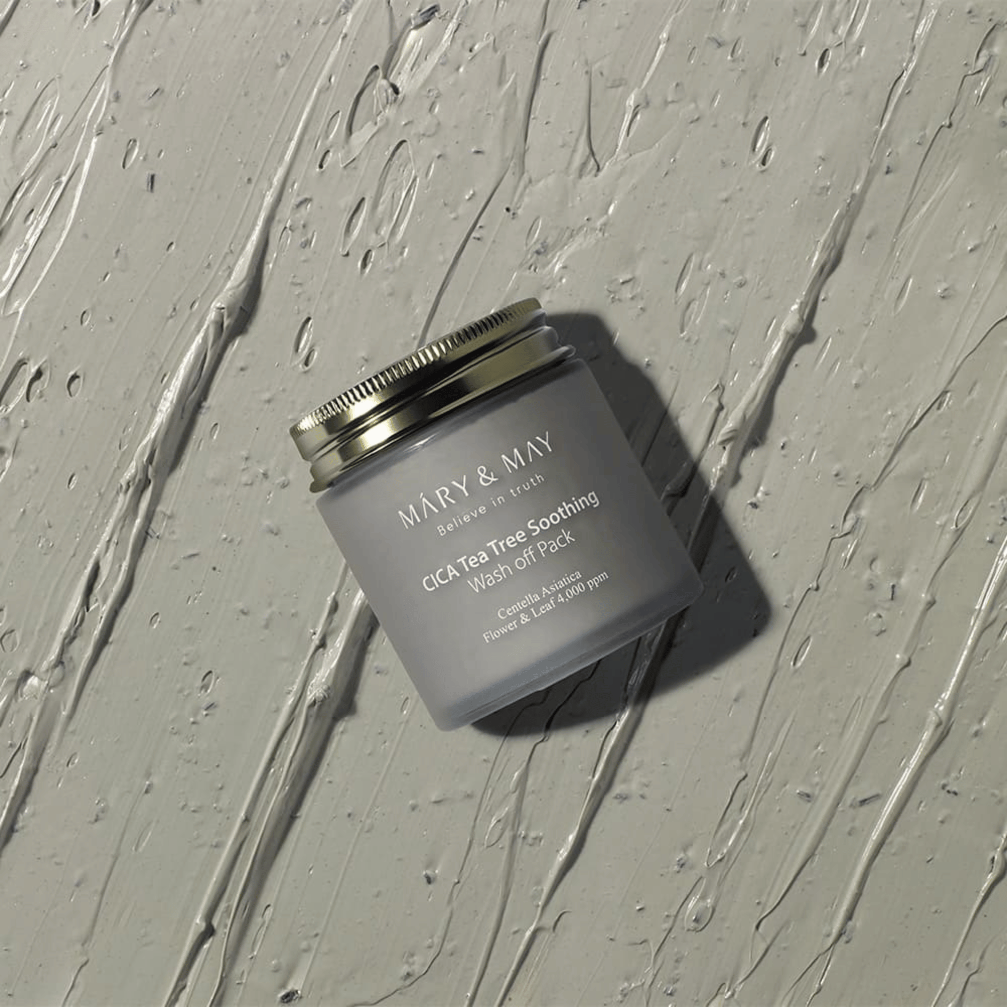 MARY & MAY Cica Tea Tree Soothing Wash off Pack 125g - cosmadic