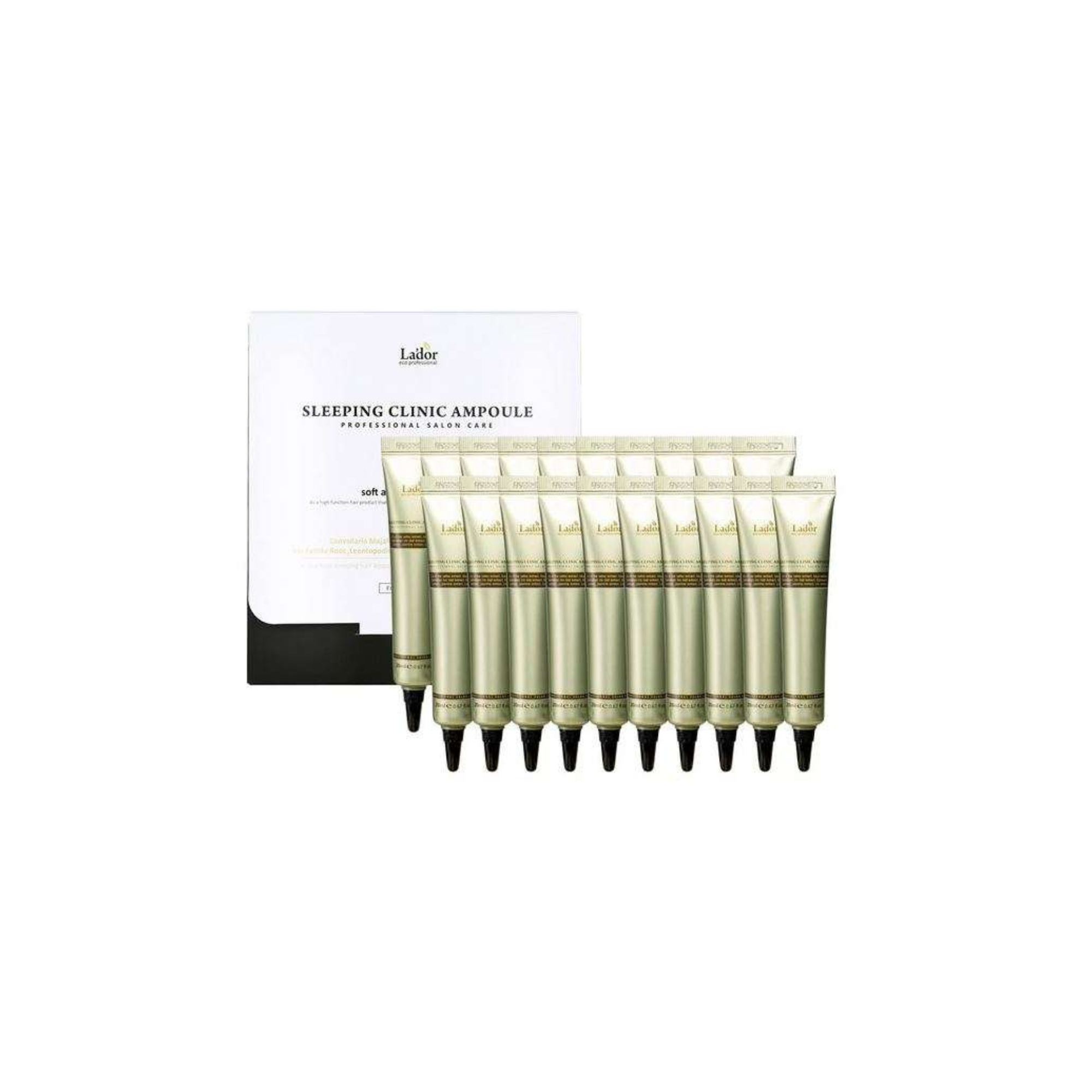 LADOR Snail Sleeping Hair Ampoule 20x20ml - cosmadic