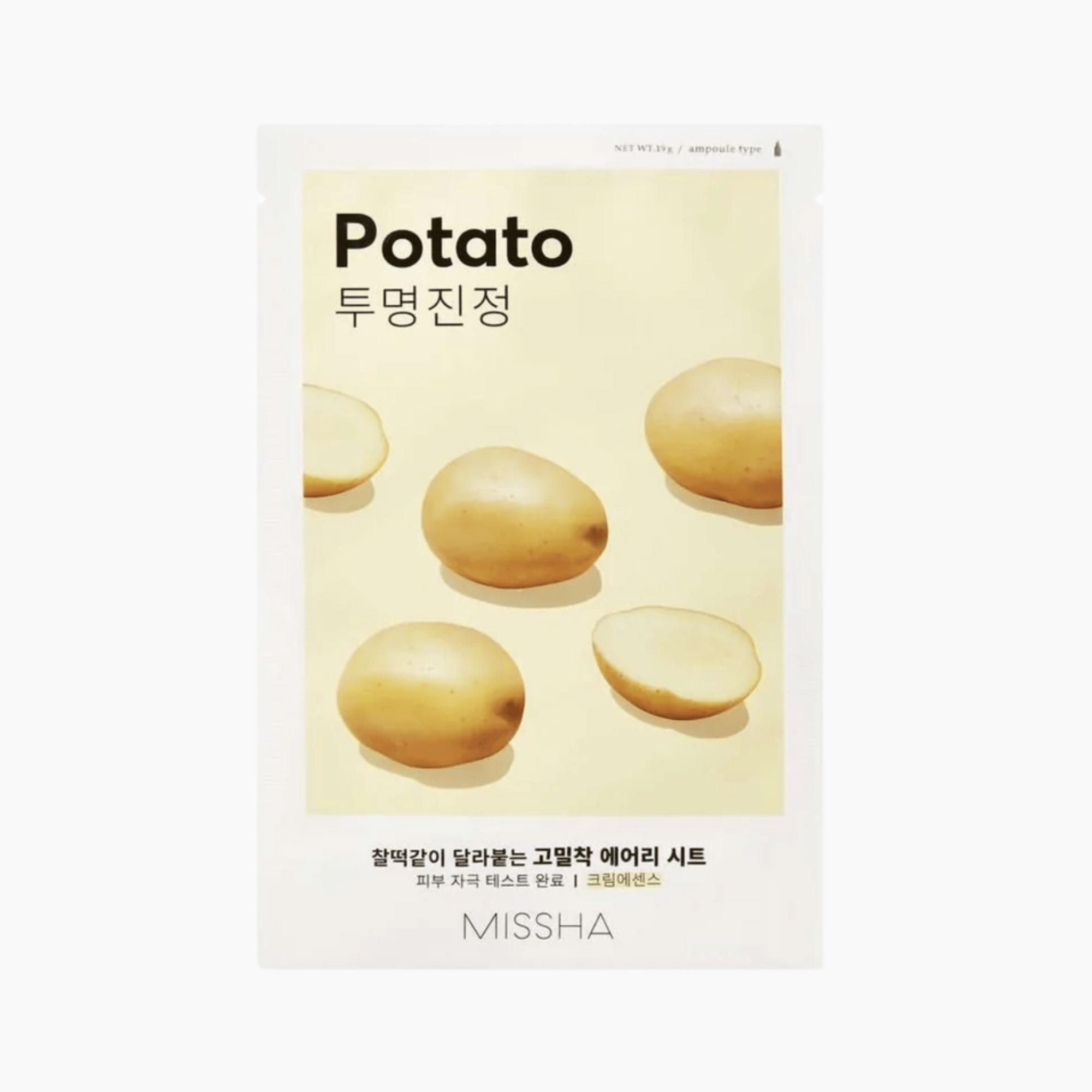 MISSHA Airy Fit Sheet Mask (Potato) - cosmadic