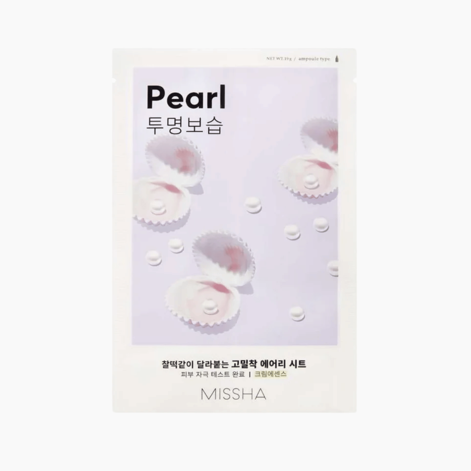 MISSHA Airy Fit Sheet Mask (Pearl) - cosmadic