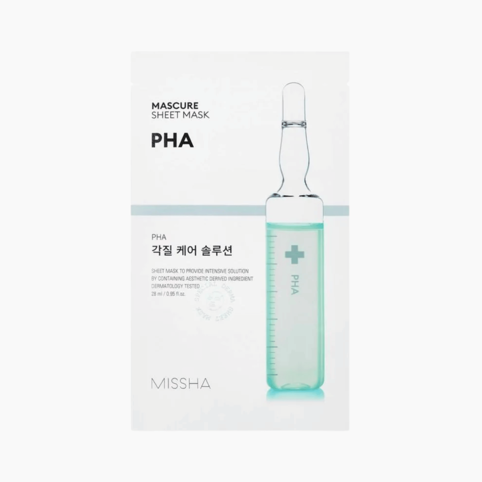 MISSHA Mascure Peeling PHA Sheet Mask - cosmadic