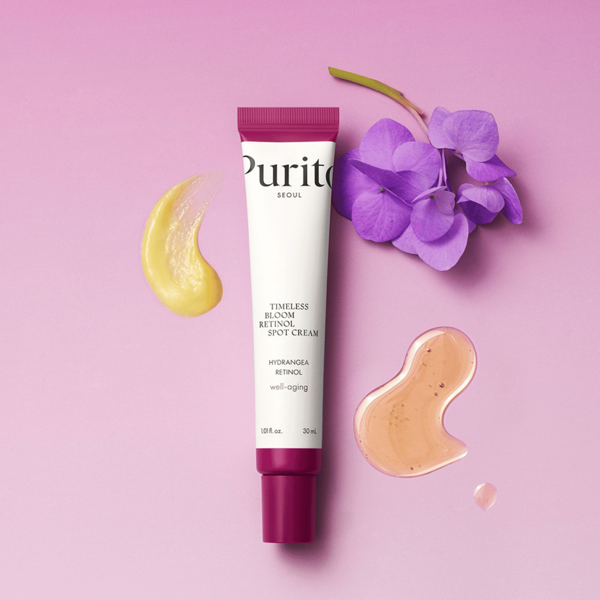 Purito Timeless Bloom Retinol Spot Cream 30ml - cosmadic