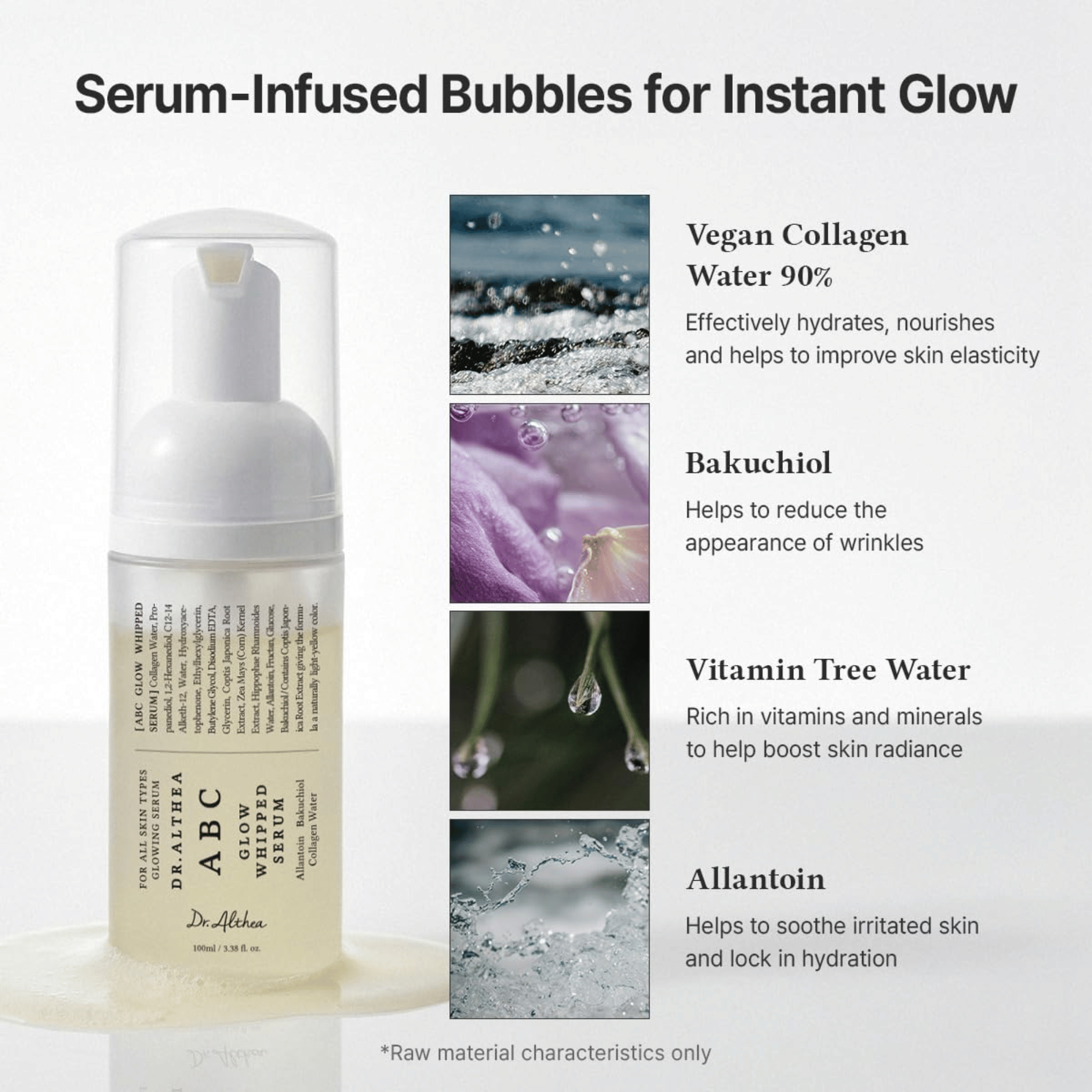 Dr. Althea ABC Glow Whipped Serum 100ml - cosmadic