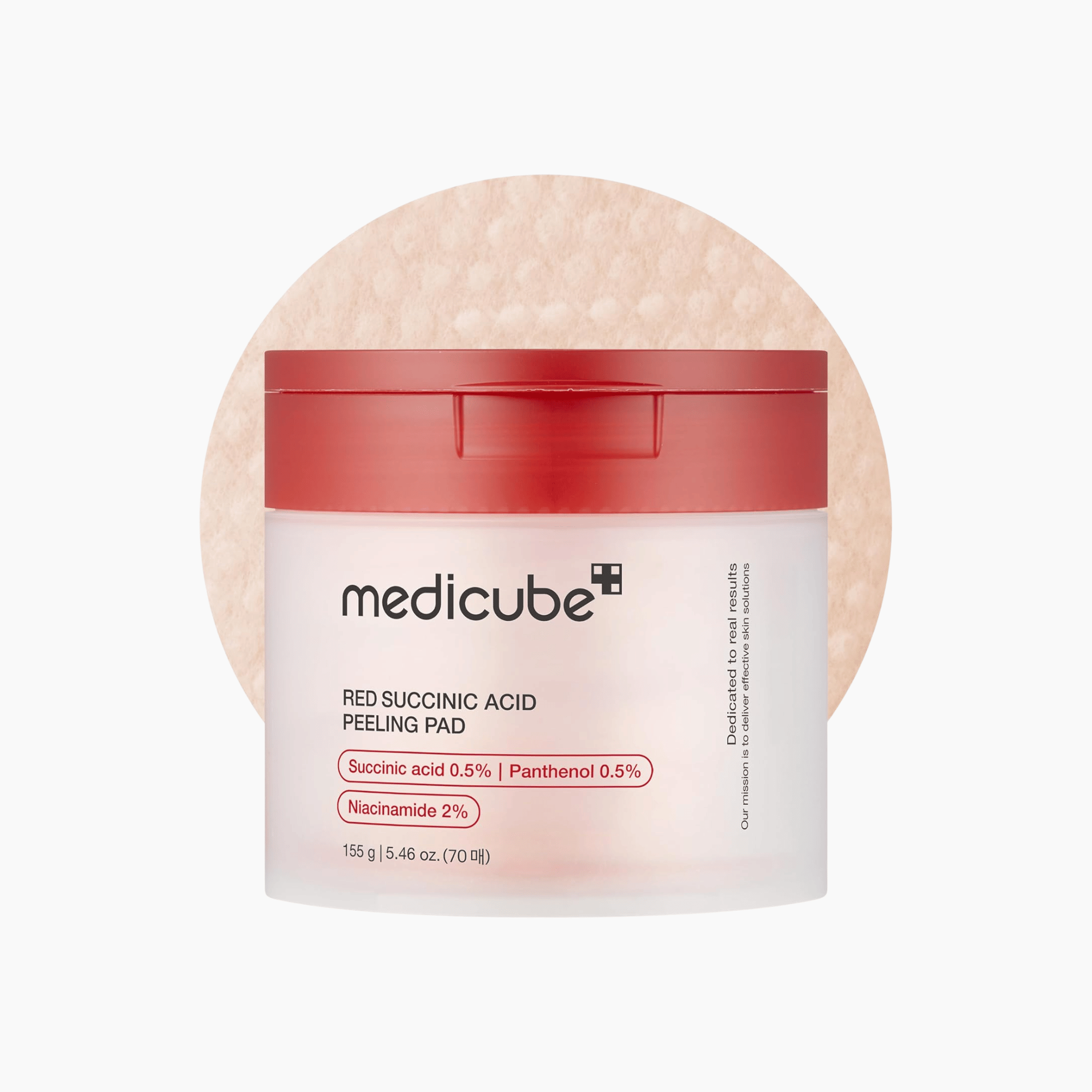 Medicube Red Succinic Acid Peeling Pad (70 Pads) - cosmadic