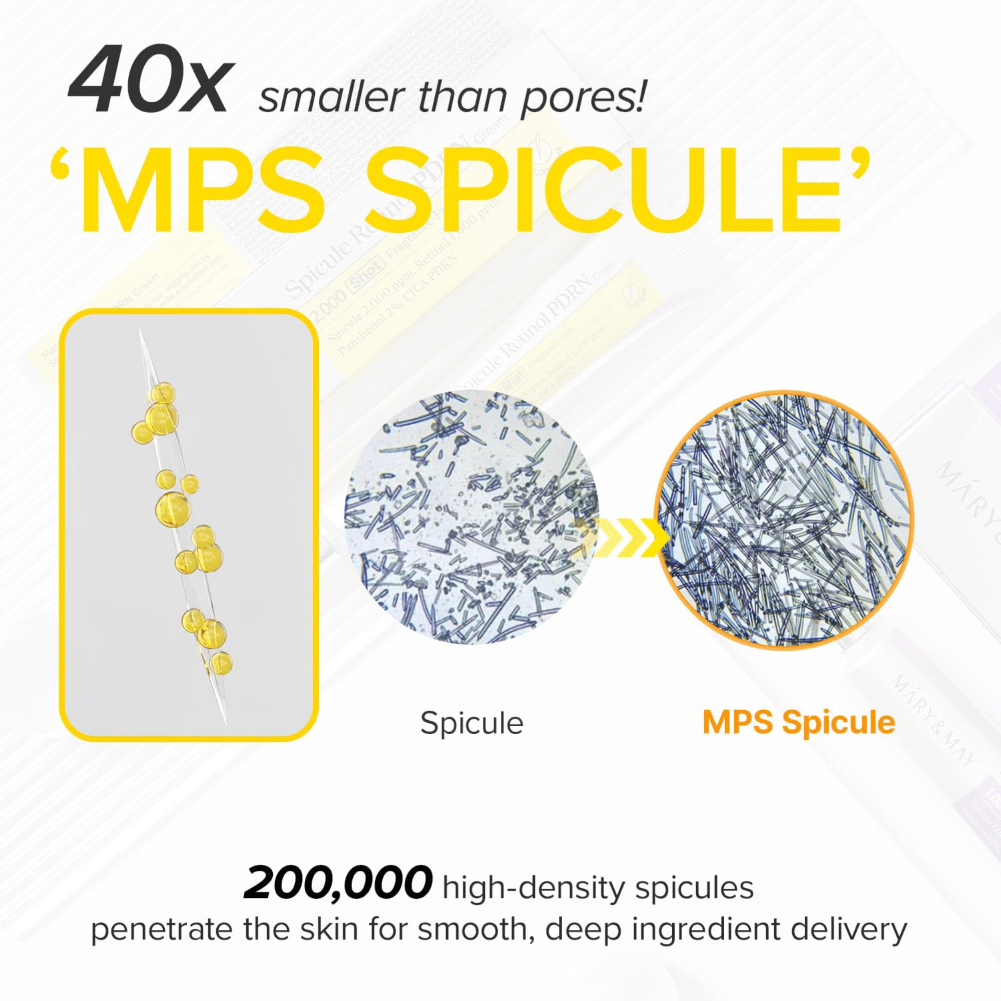 MARY & MAY Spicule Retinol PDRN Cream 15g - cosmadic