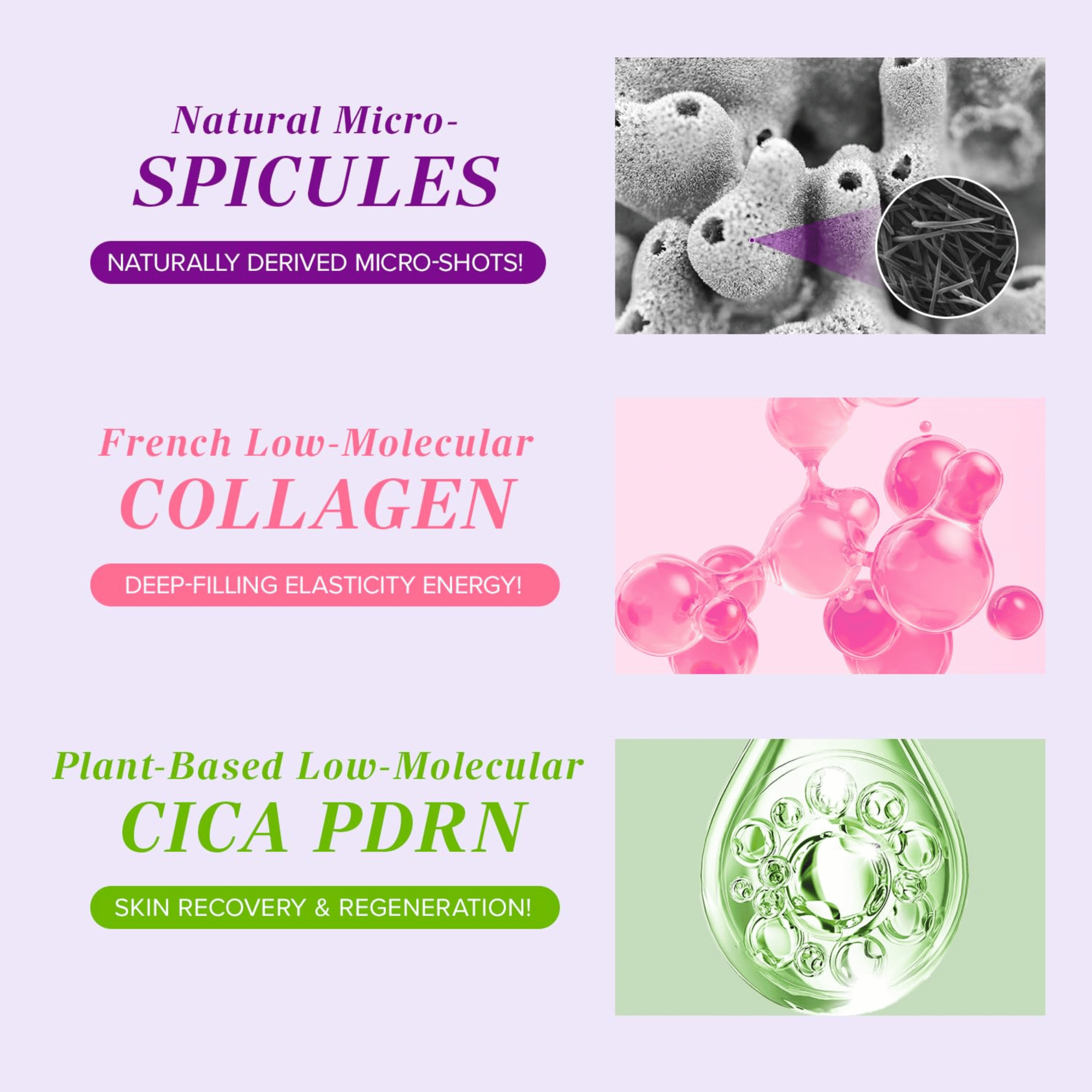 MARY & MAY Spicule Collagen PDRN Cream 15g - cosmadic