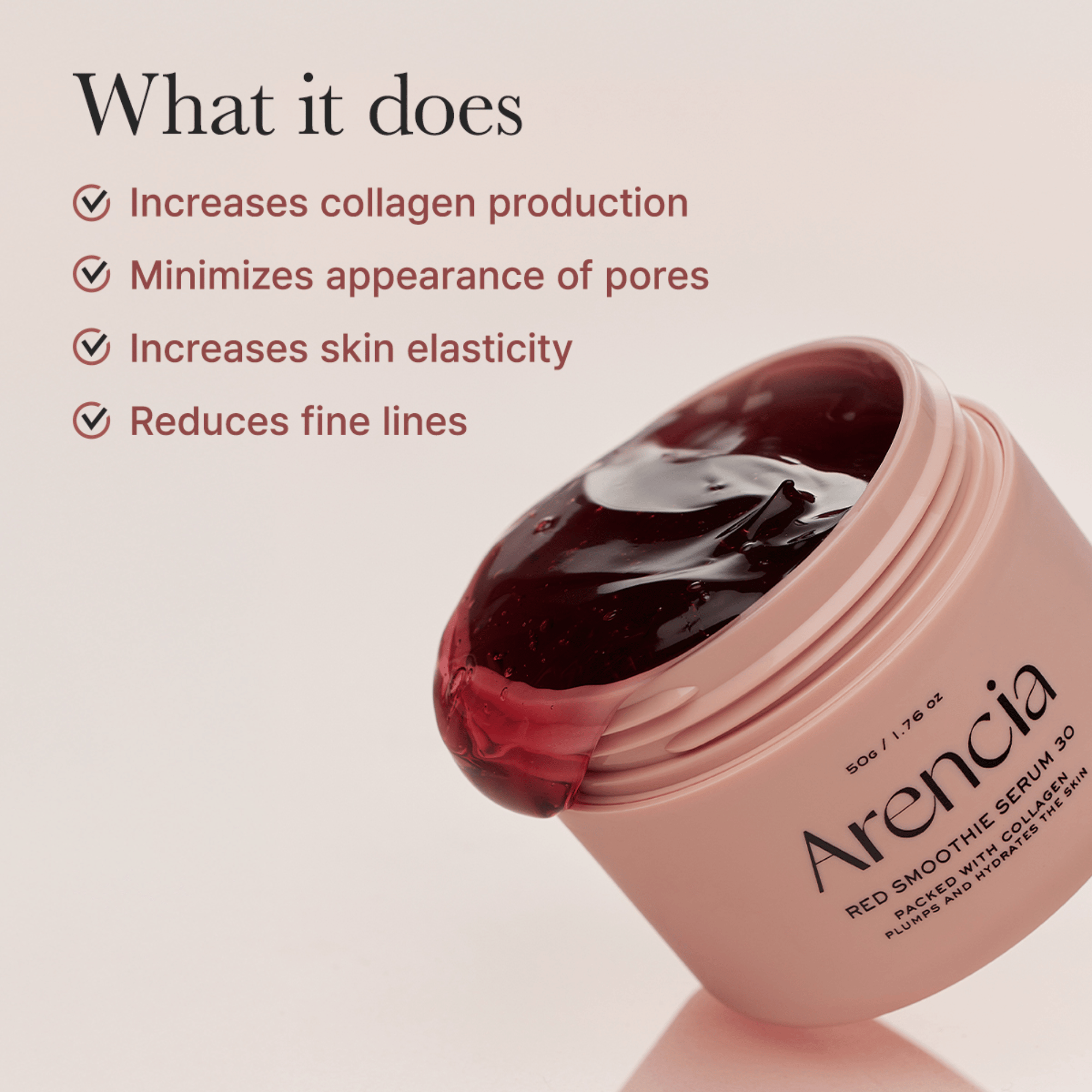 Arencia Red Smoothie Serum 30 - cosmadic