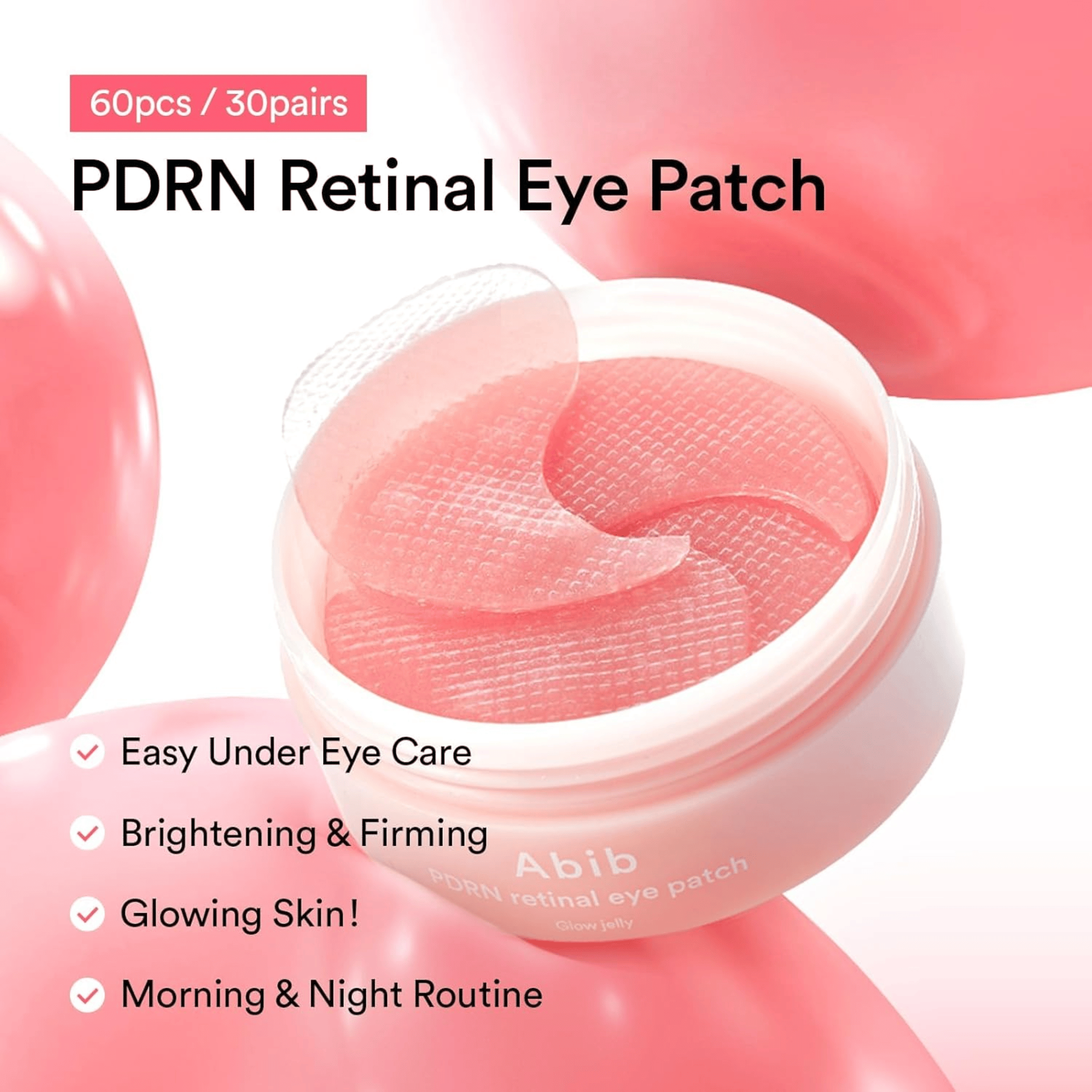 Abib PDRN Retinal Eye Patch Glow Jelly 60 Stk - cosmadic