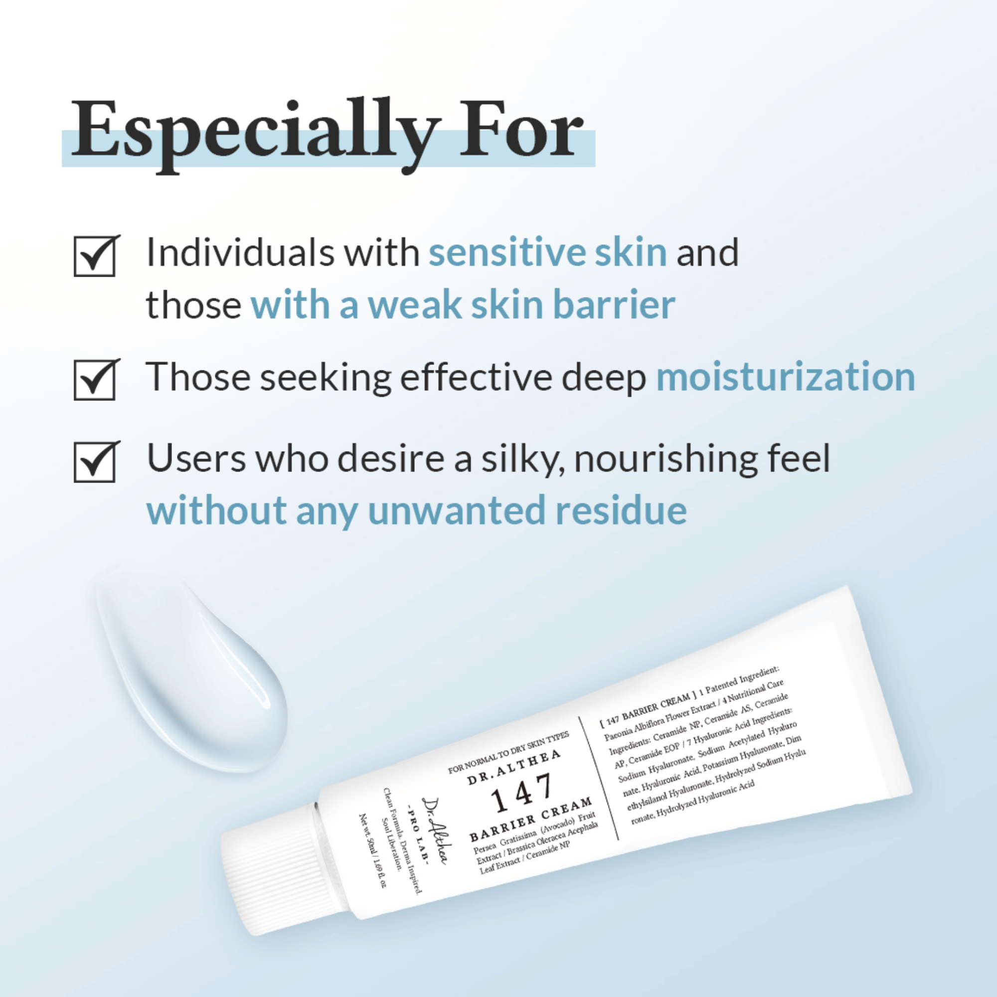 Dr. Althea 147 Barrier Cream 50ml - cosmadic
