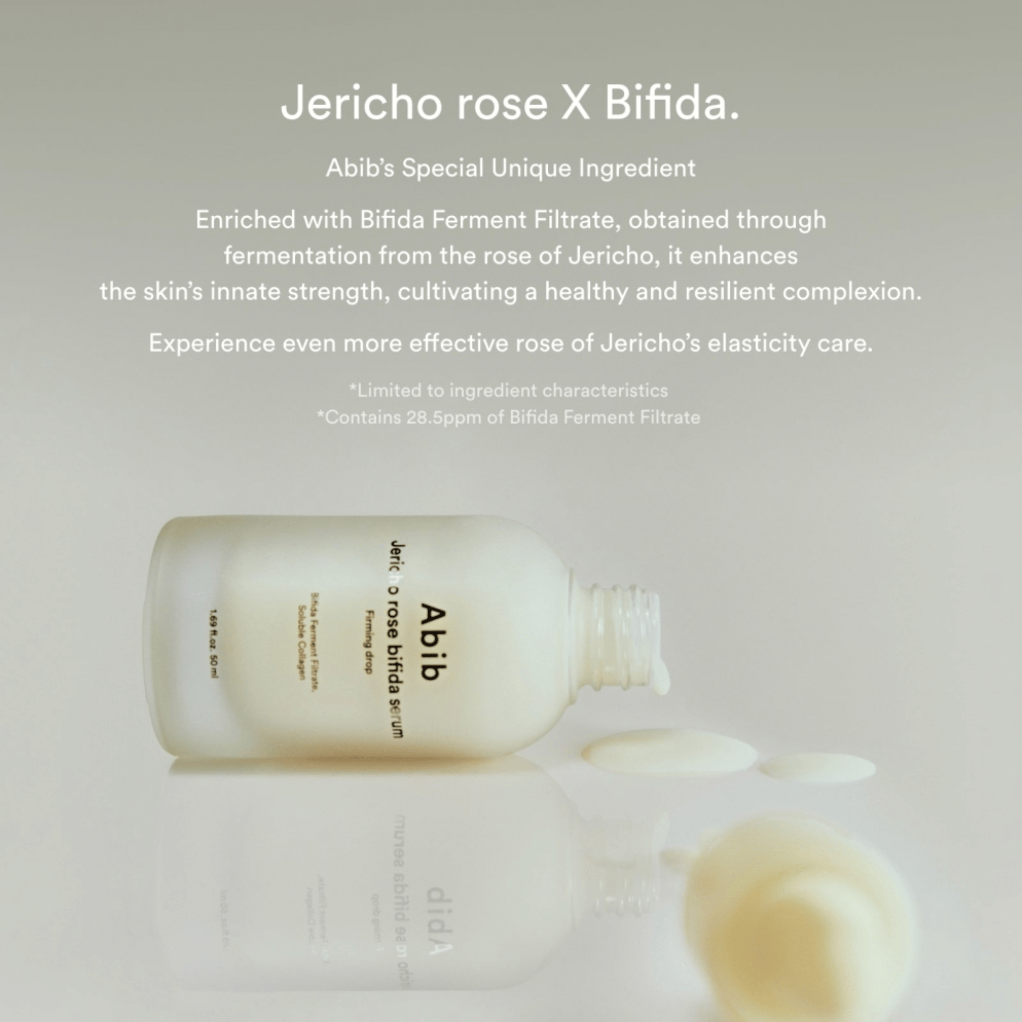 Abib Jericho Rose Bifida Serum Firming Drop 50ml - cosmadic