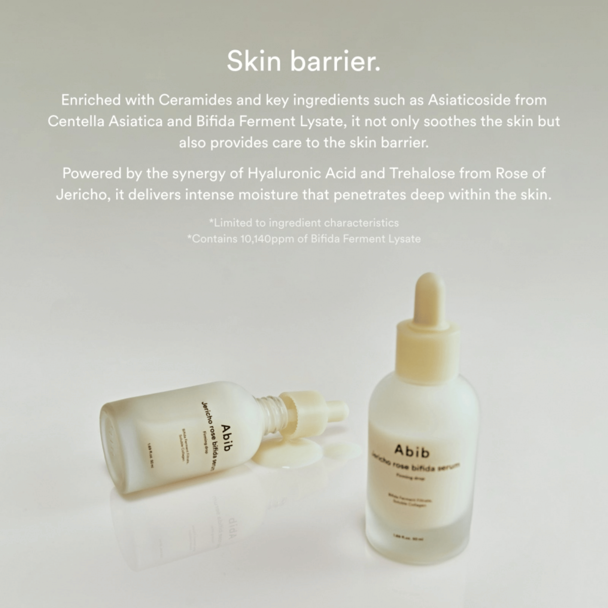 Abib Jericho Rose Bifida Serum Firming Drop 50ml - cosmadic