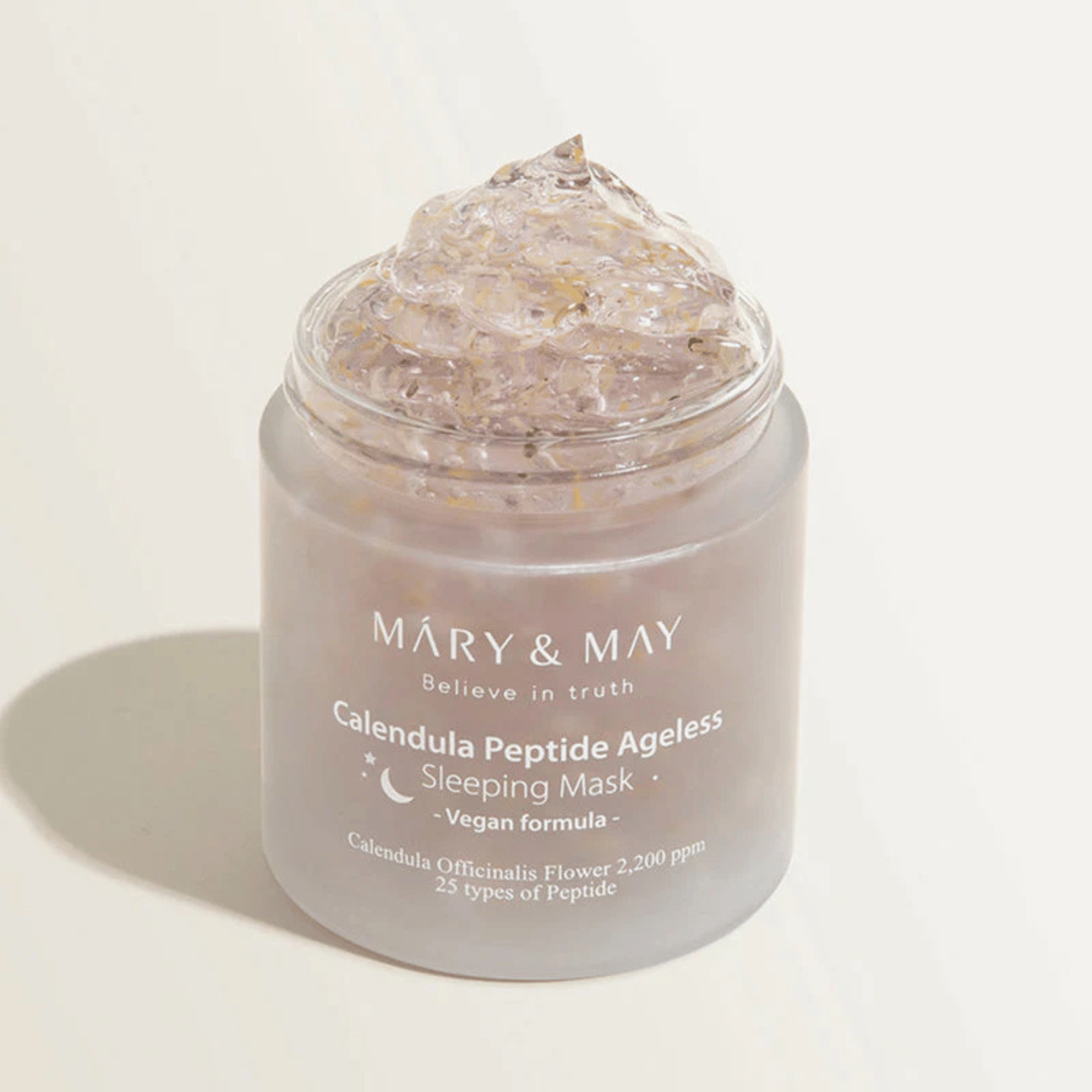 MARY & MAY Calendula Peptide Ageless Sleeping Mask 110g - cosmadic