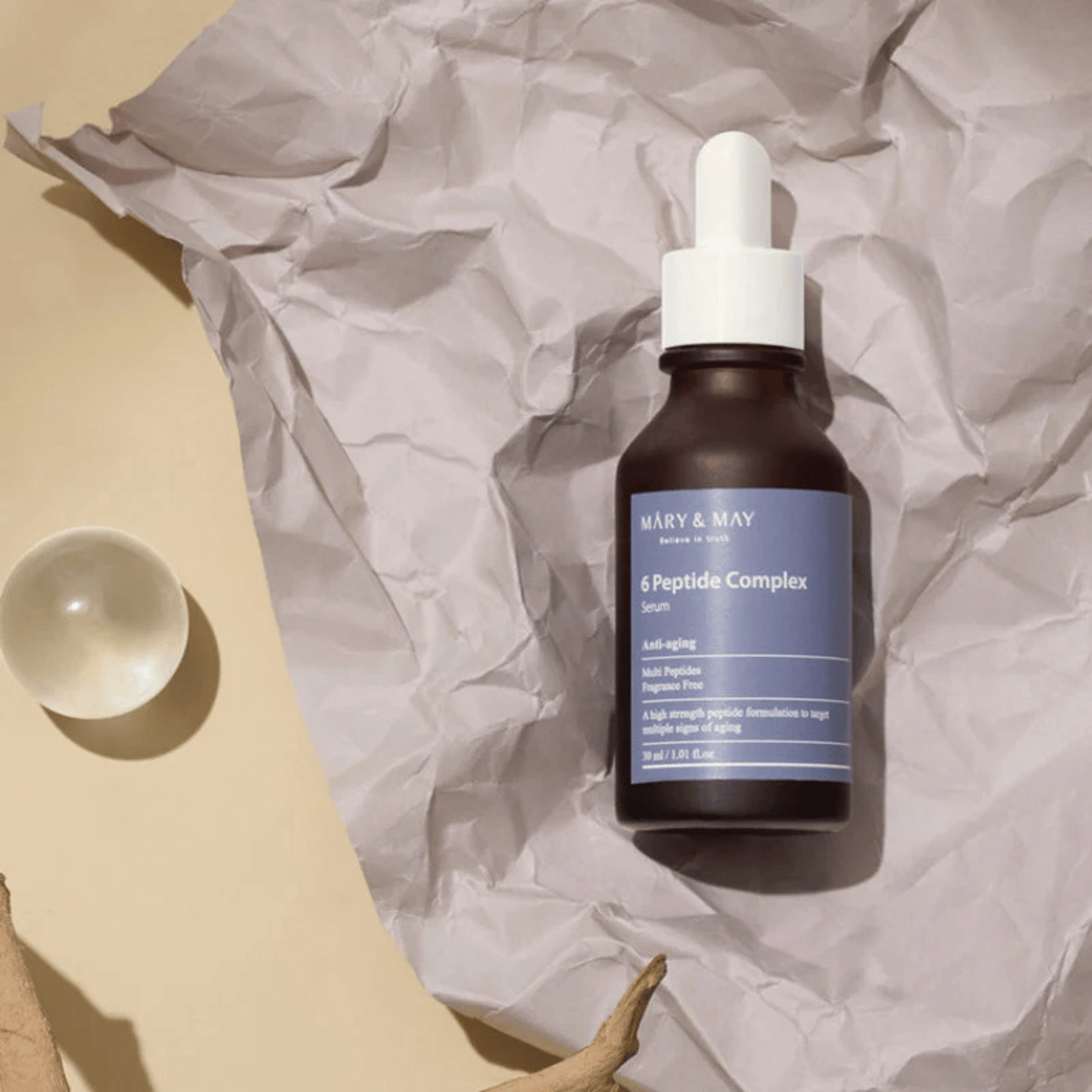 MARY & MAY 6 Peptide Complex Serum 30ml - cosmadic