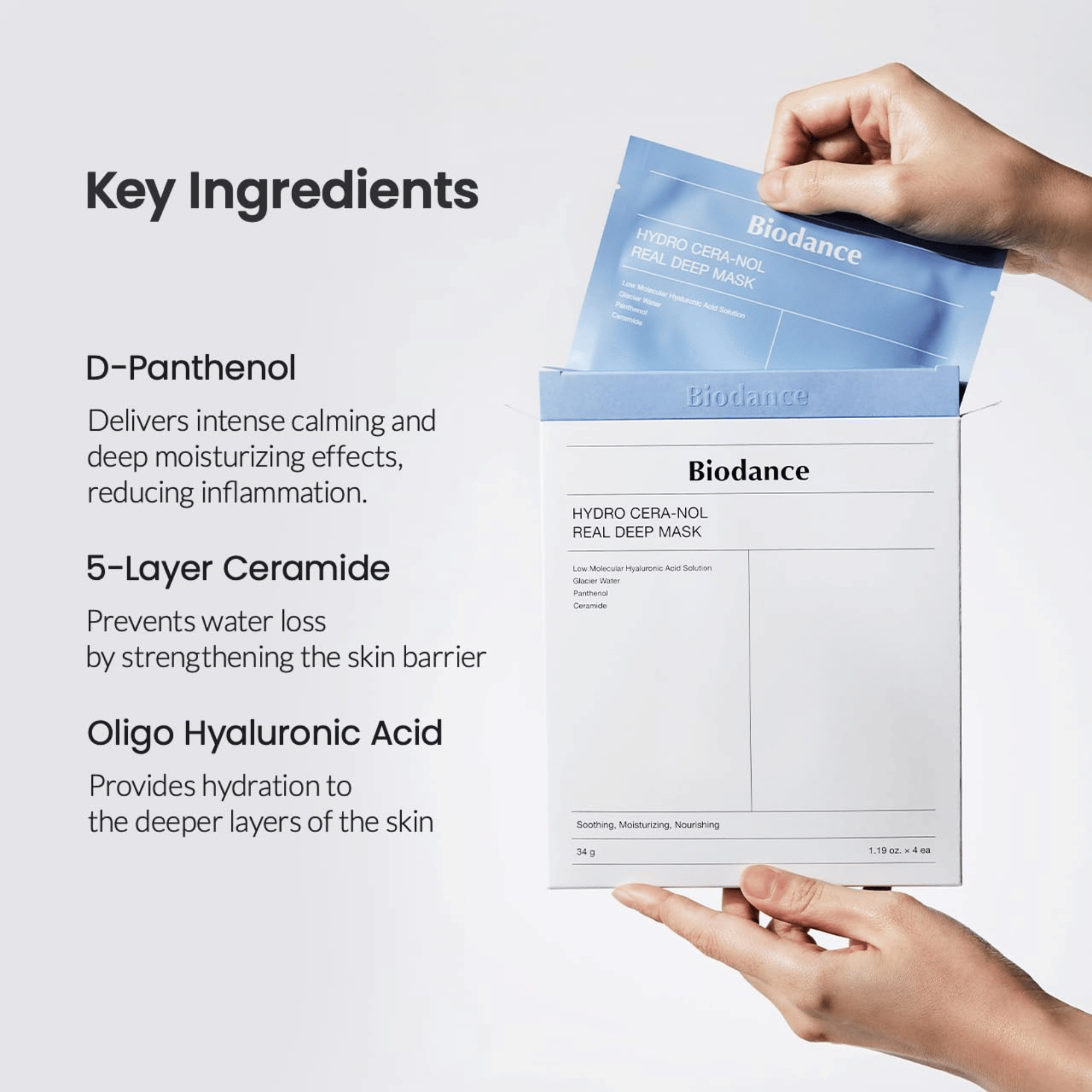 Biodance Hydro Cera-Nol Real Deep Mask 1 Stk - cosmadic