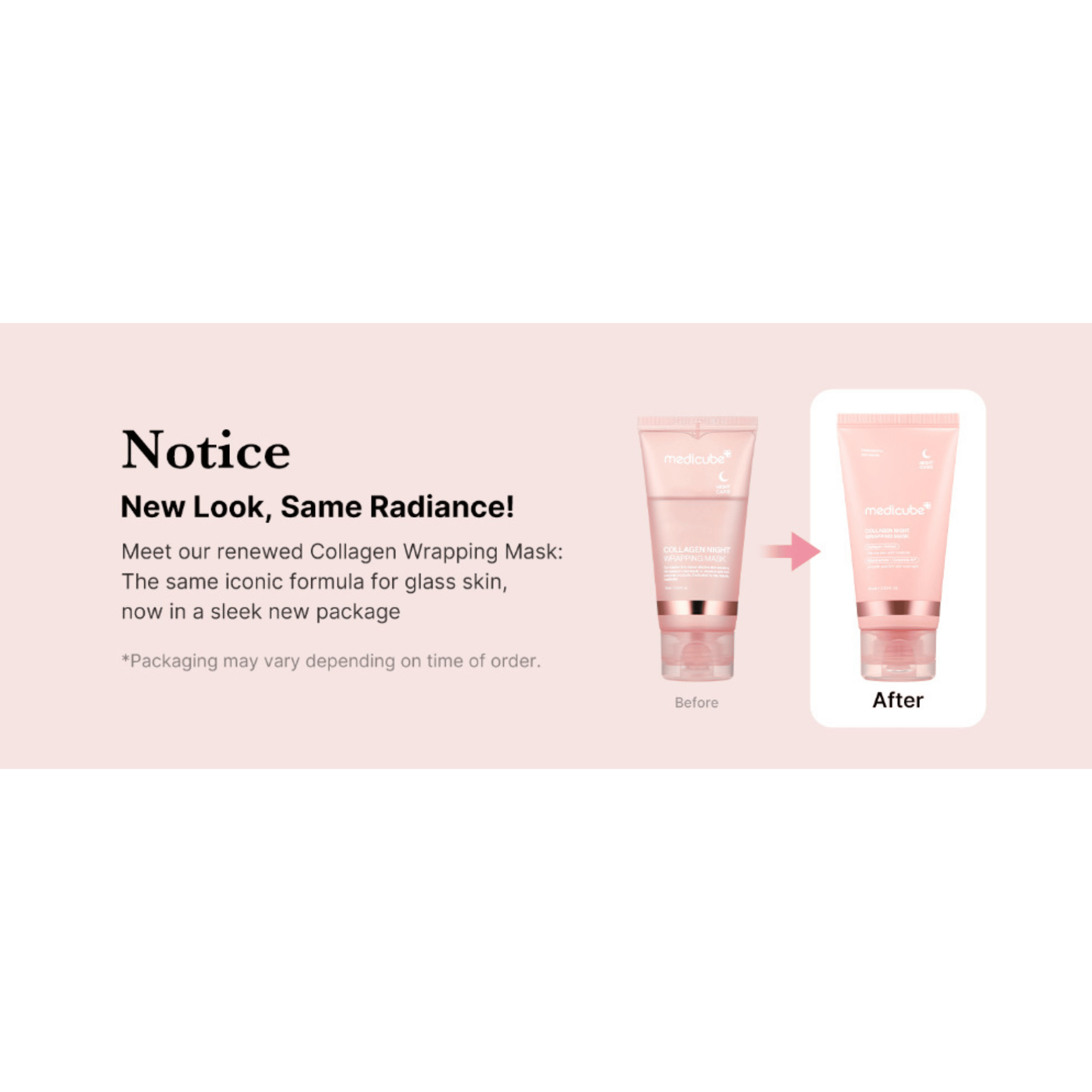 MEDICUBE Collagen Night Wrapping Mask 75ml - cosmadic