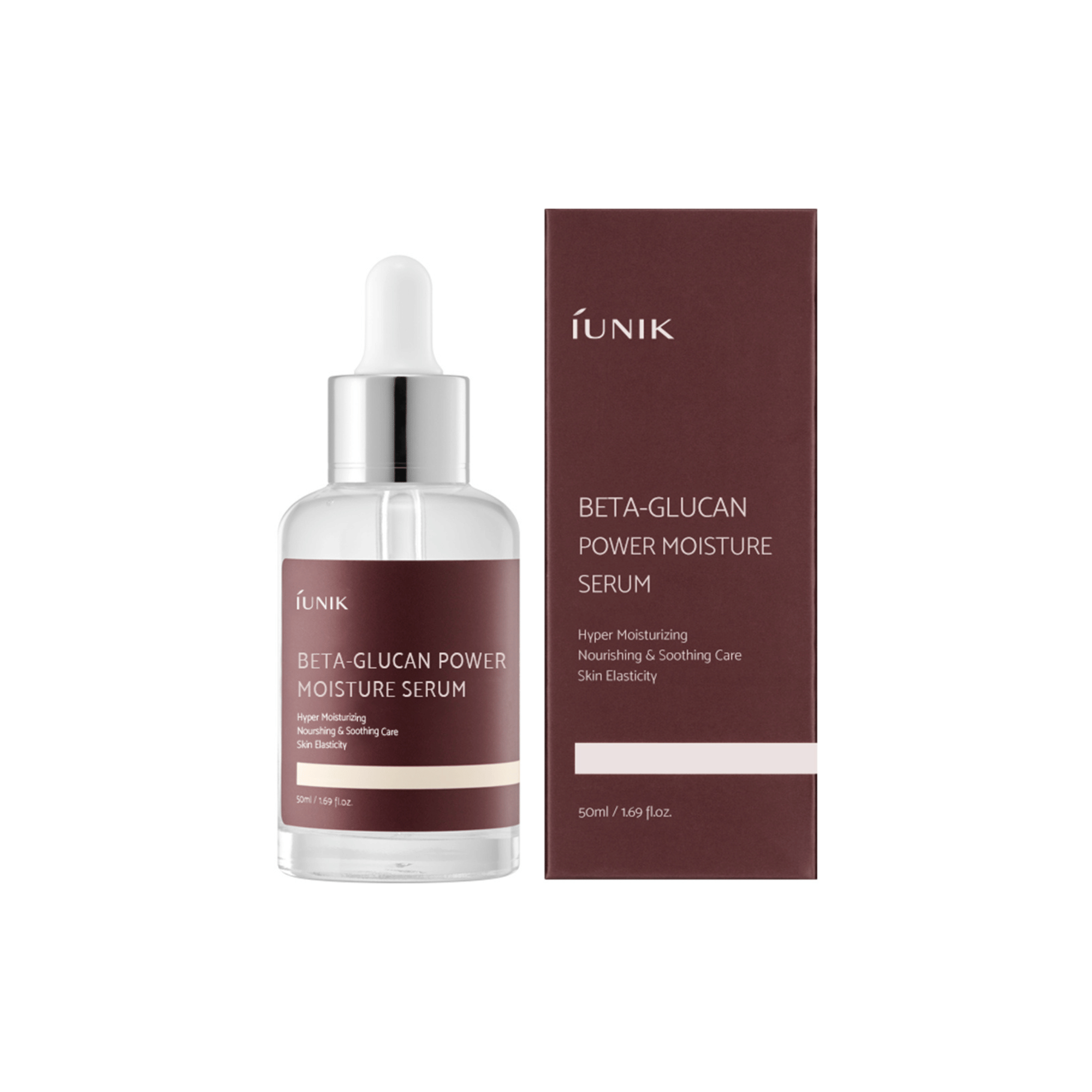 iUNIK Beta-Glucan Power Moisture Serum 50ml - cosmadic