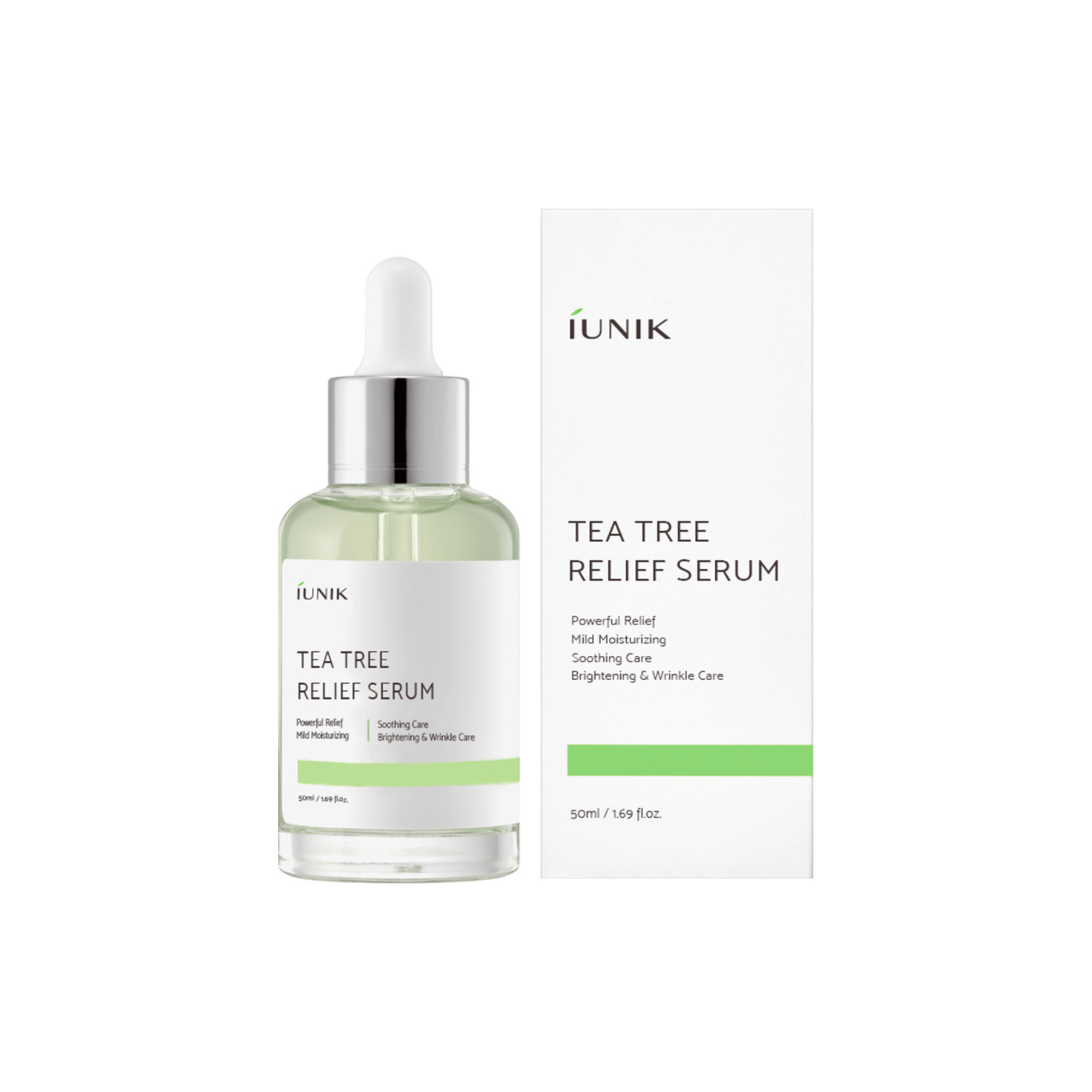 iUNIK Tea Tree Relief Serum 50ml - cosmadic