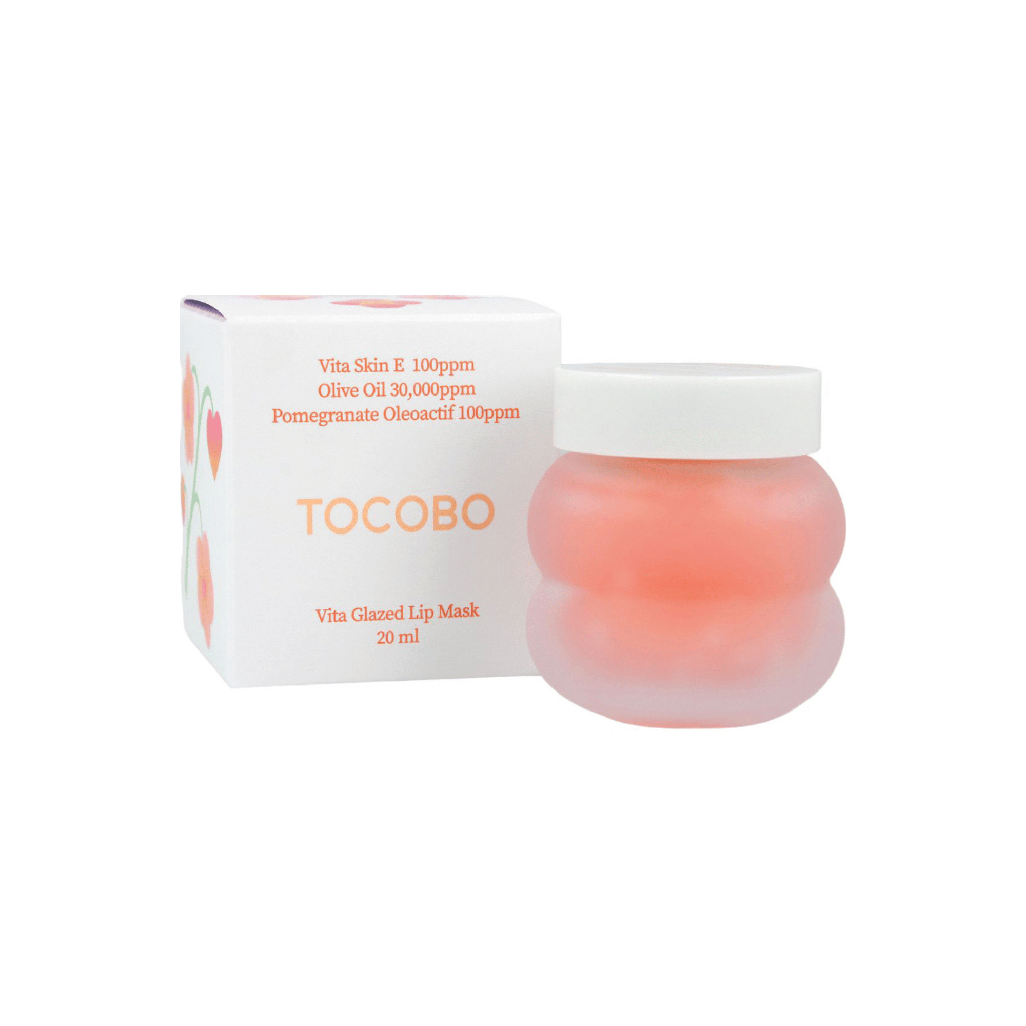 Tocobo Vita Glazed Lip Mask mit Faltschachtel