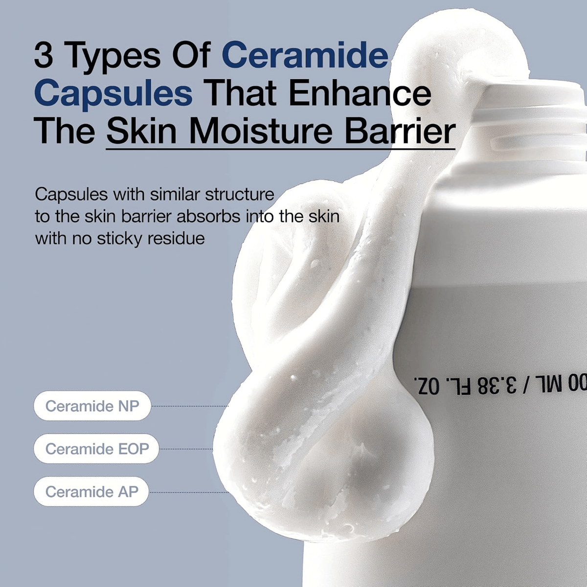 Anua 3 Ceramide Panthenol Moisture Barrier Cream 100ml - cosmadic